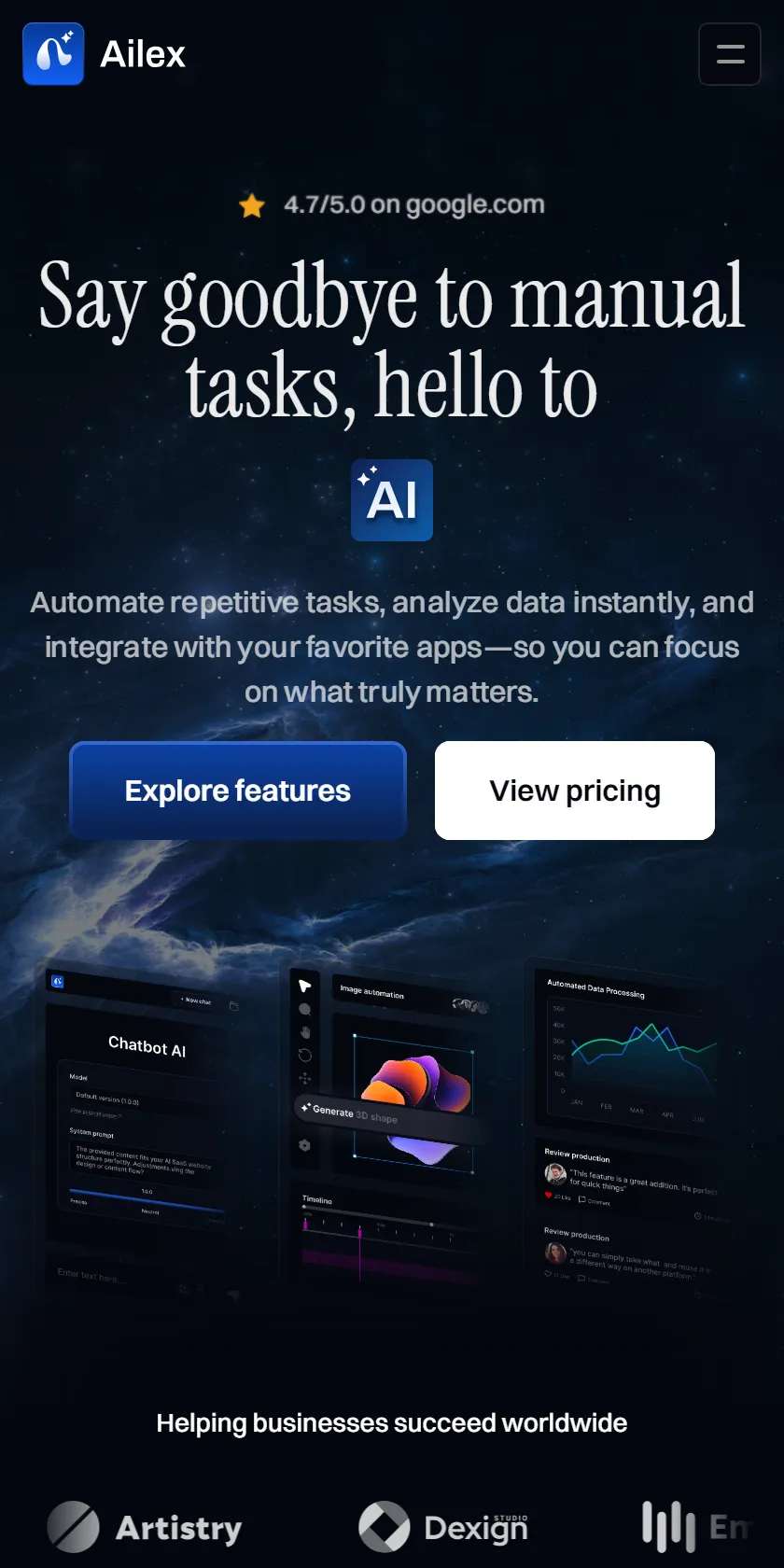 Mobile Screenshot