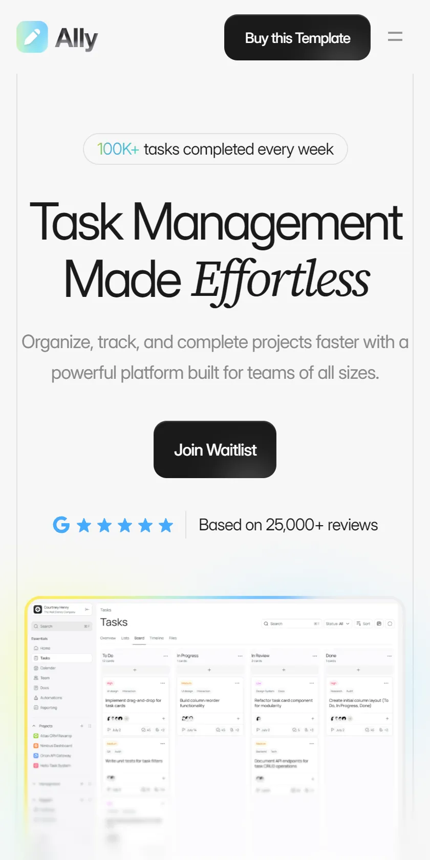Mobile Screenshot