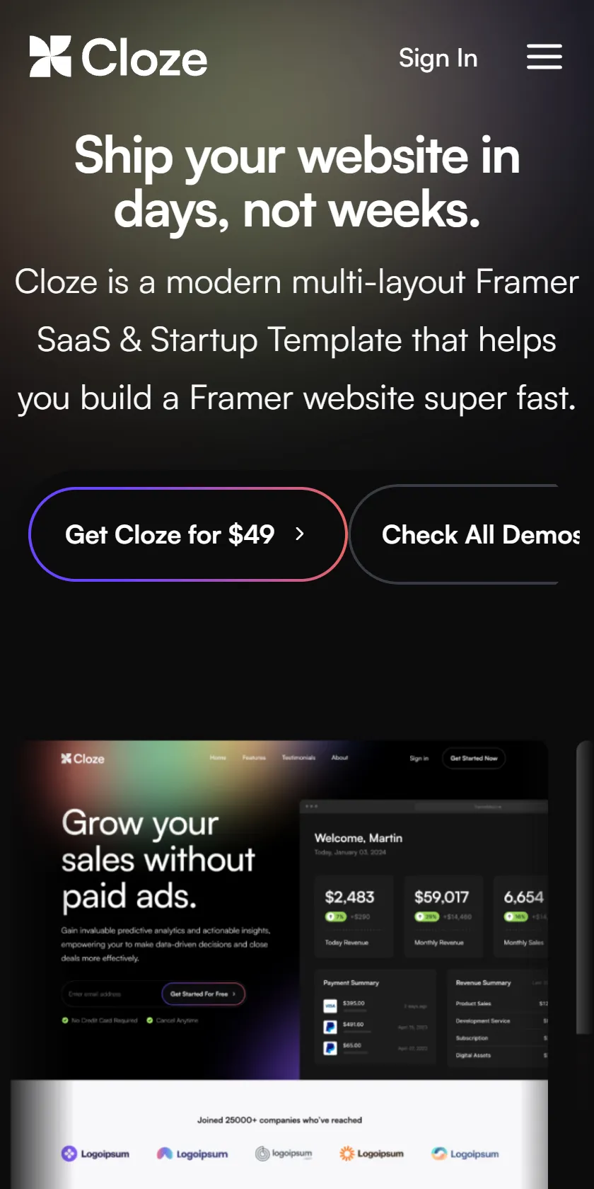 Mobile Screenshot