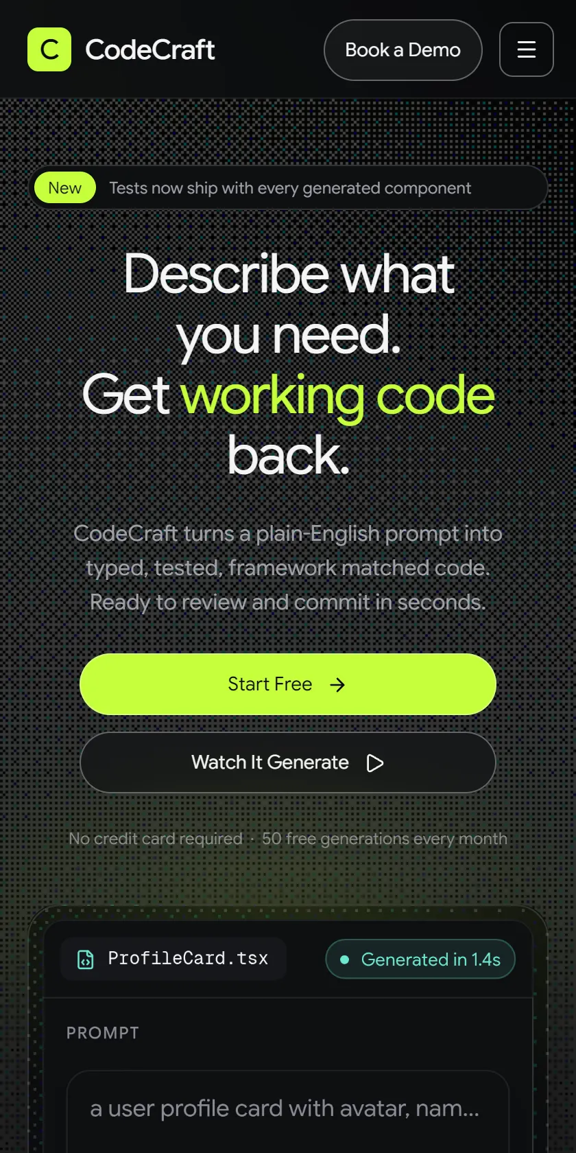 Mobile Screenshot
