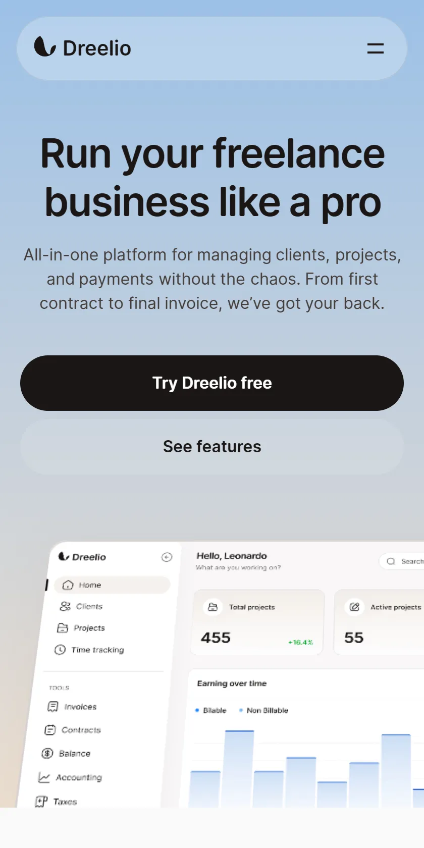 Mobile Screenshot