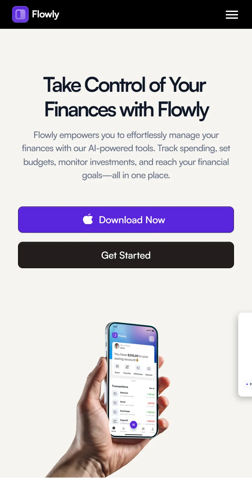 Mobile Screenshot