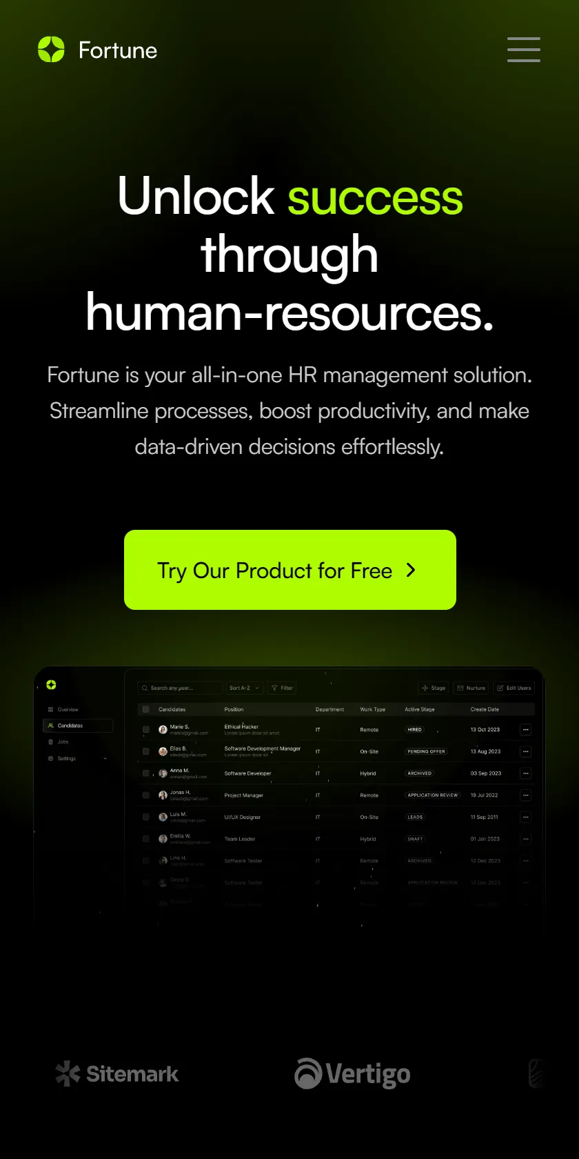 Mobile Screenshot