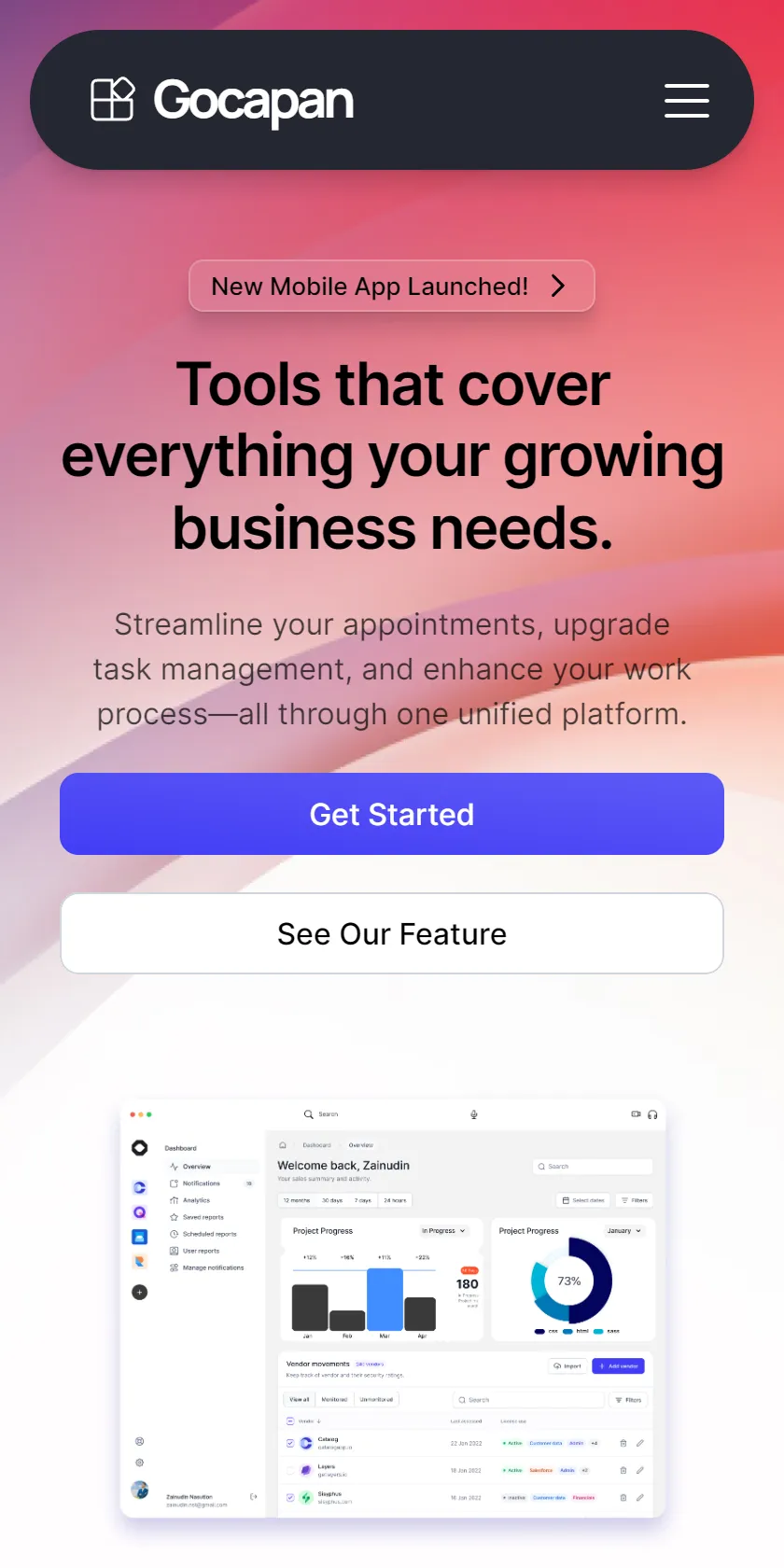Mobile Screenshot