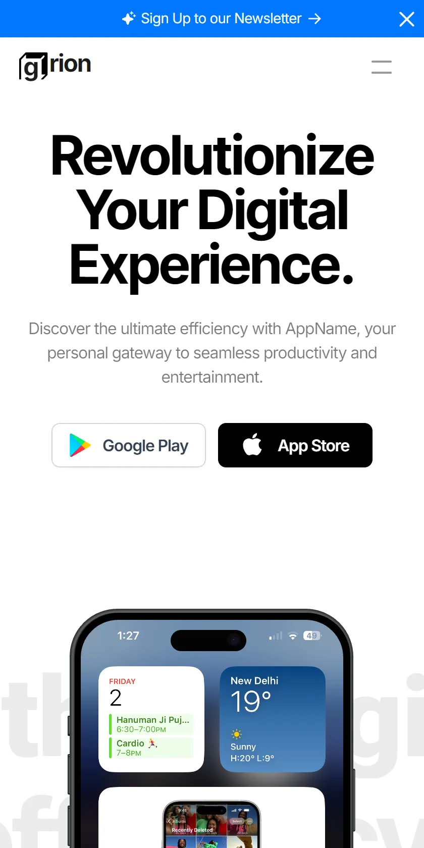Mobile Screenshot