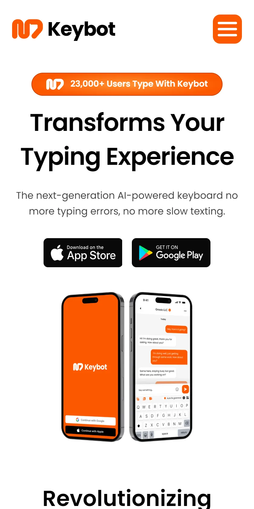 Mobile Screenshot