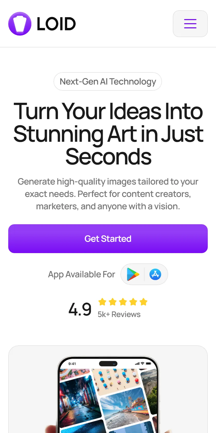 Mobile Screenshot