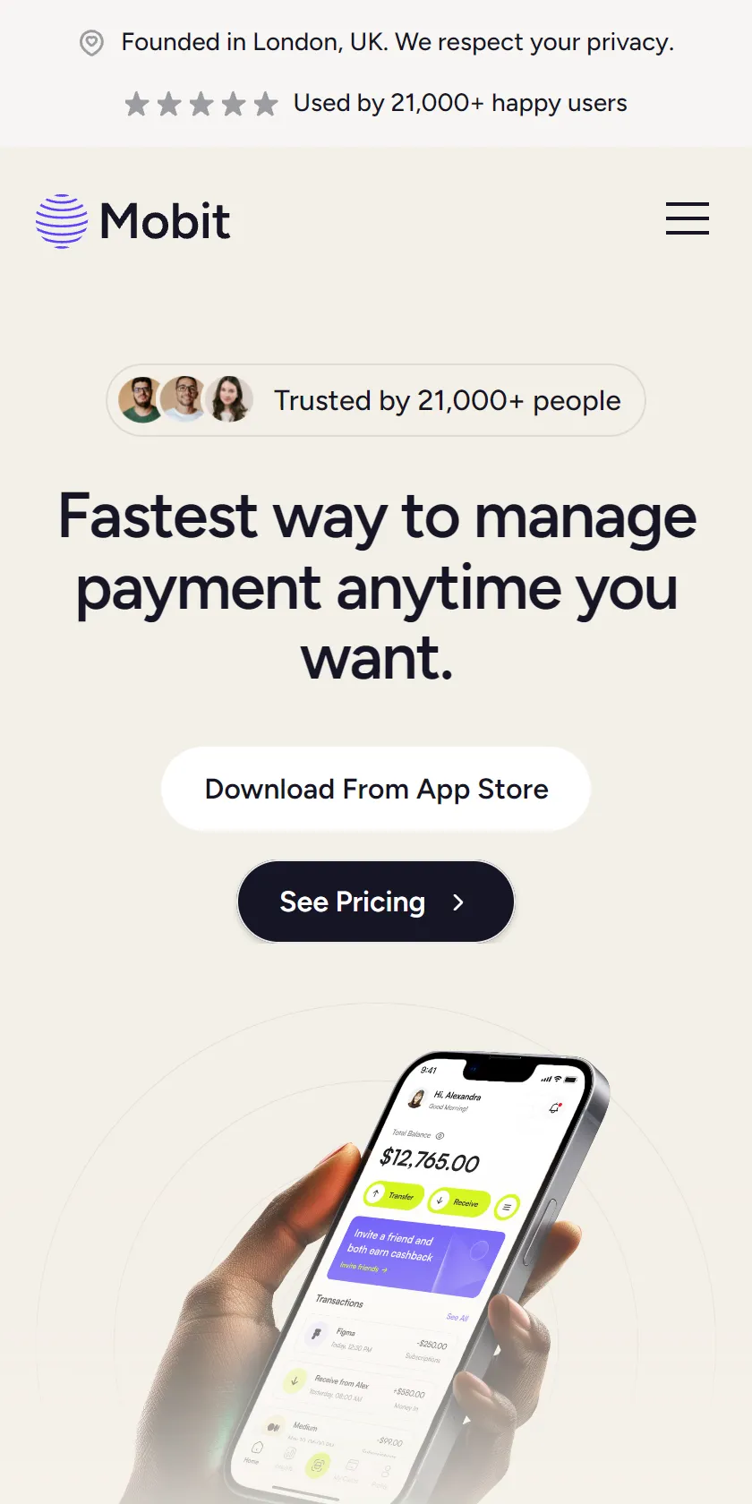 Mobile Screenshot