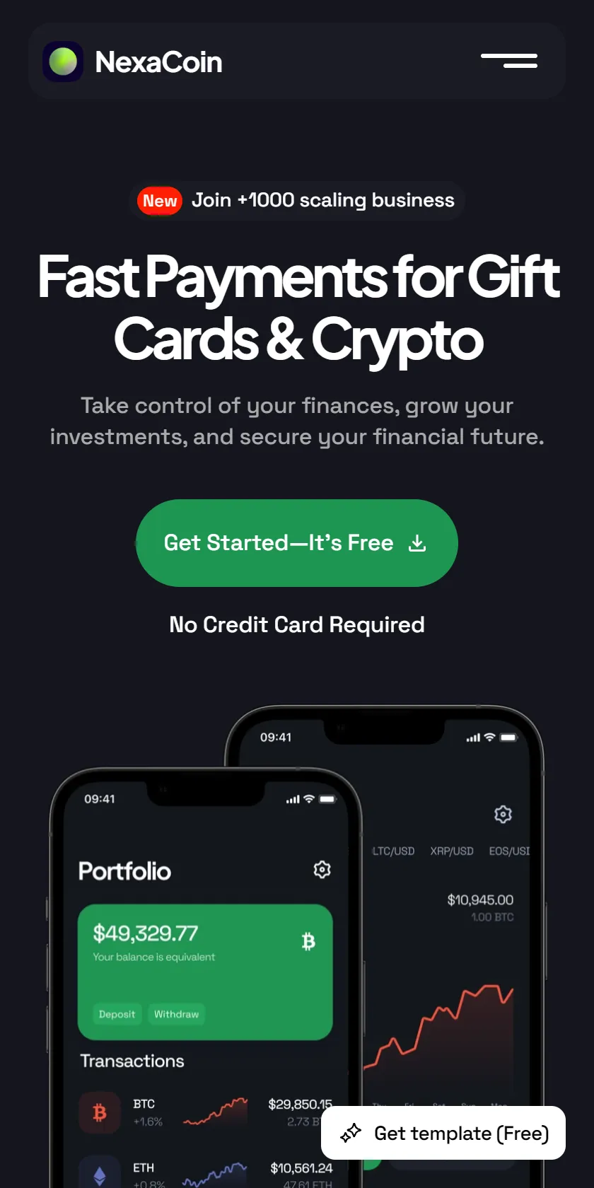 Mobile Screenshot