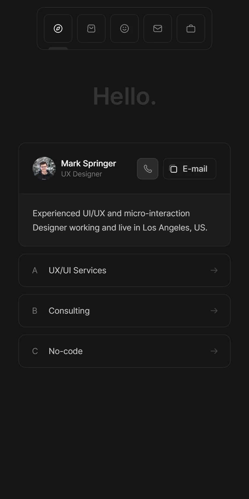Mobile Screenshot