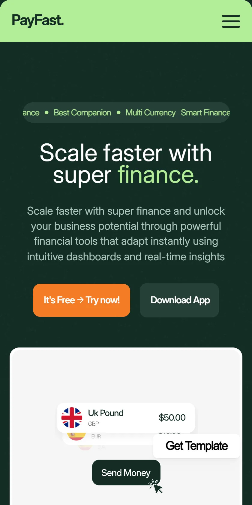 Mobile Screenshot