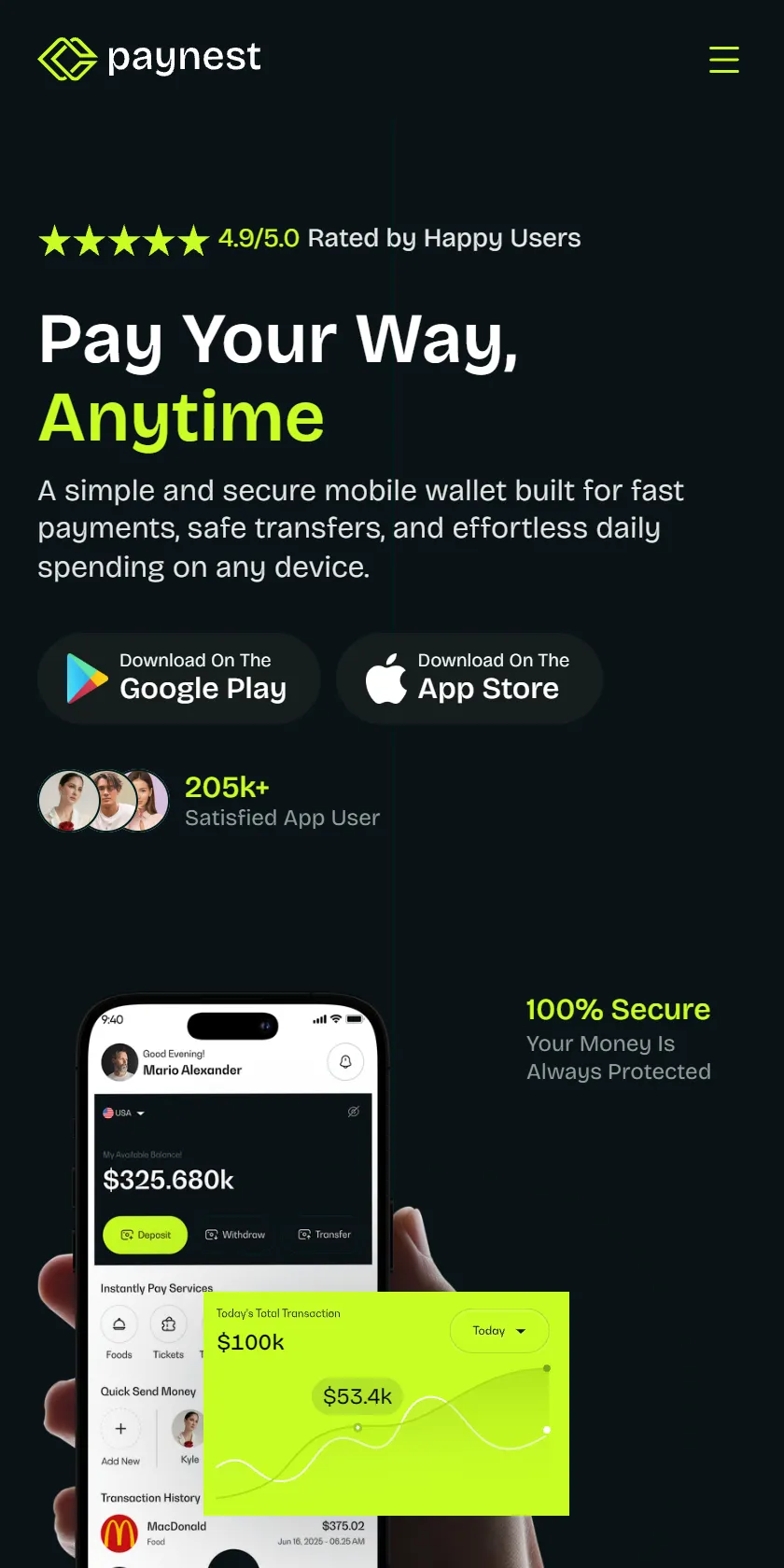 Mobile Screenshot
