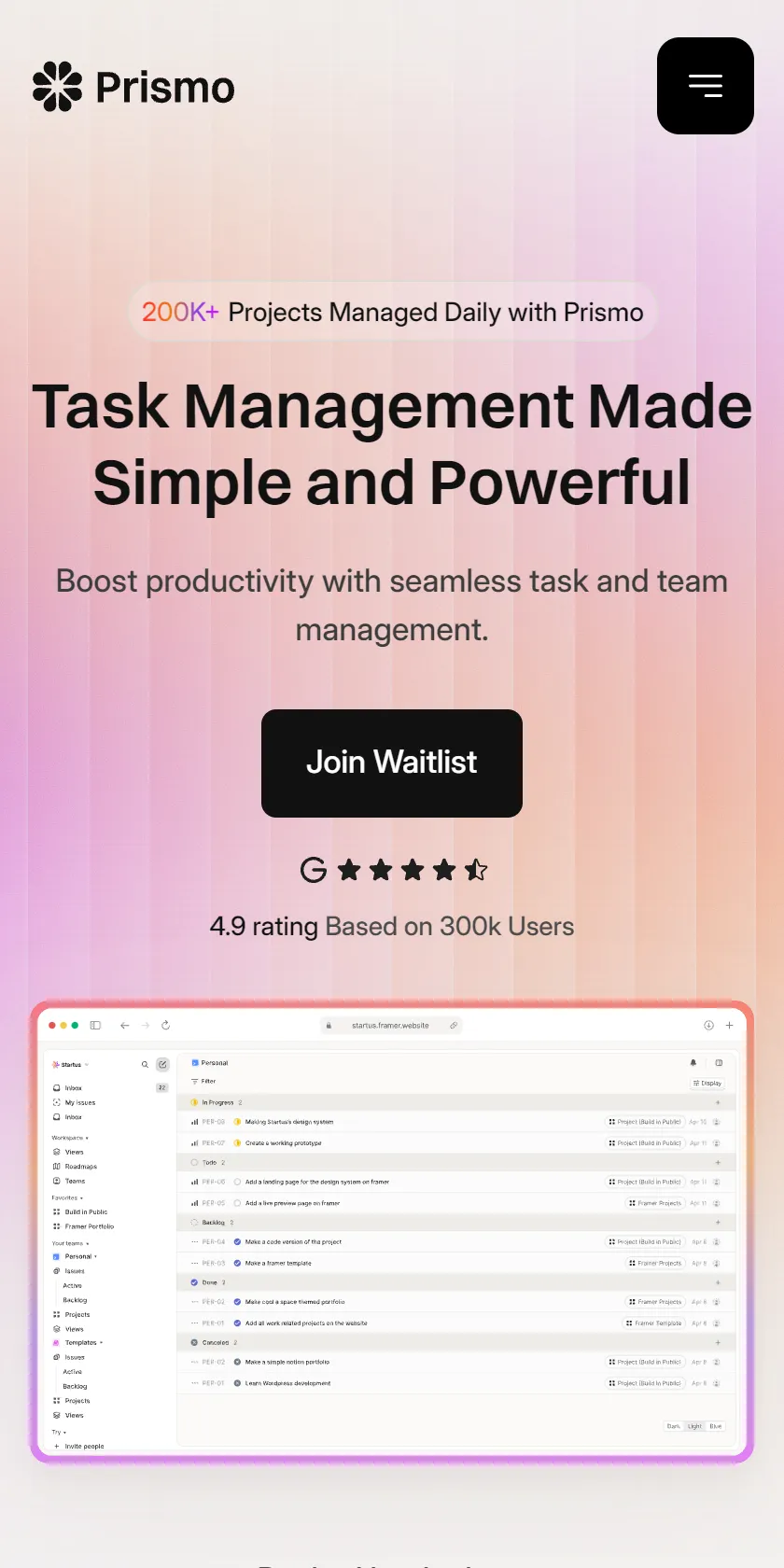 Mobile Screenshot