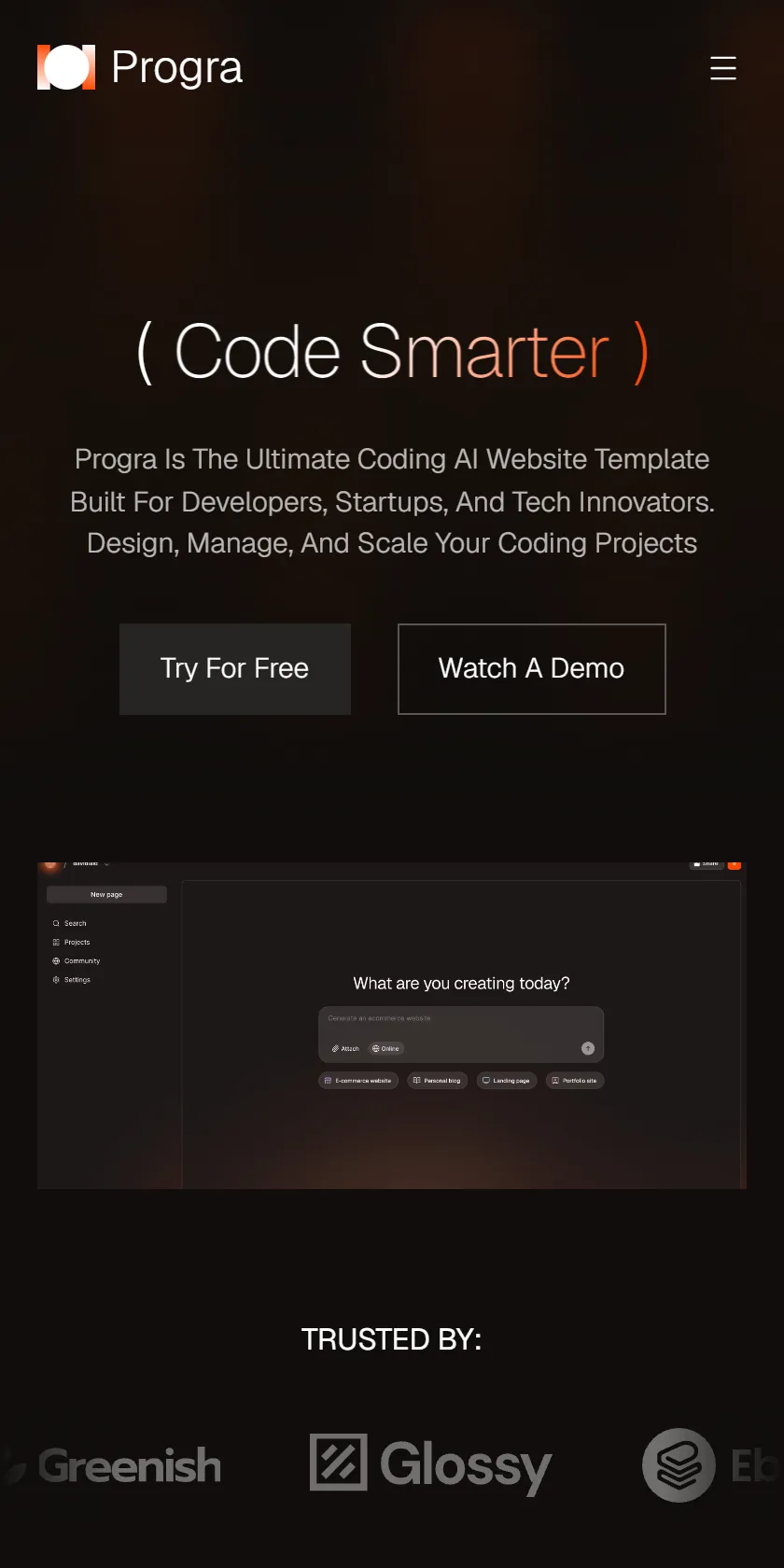 Mobile Screenshot