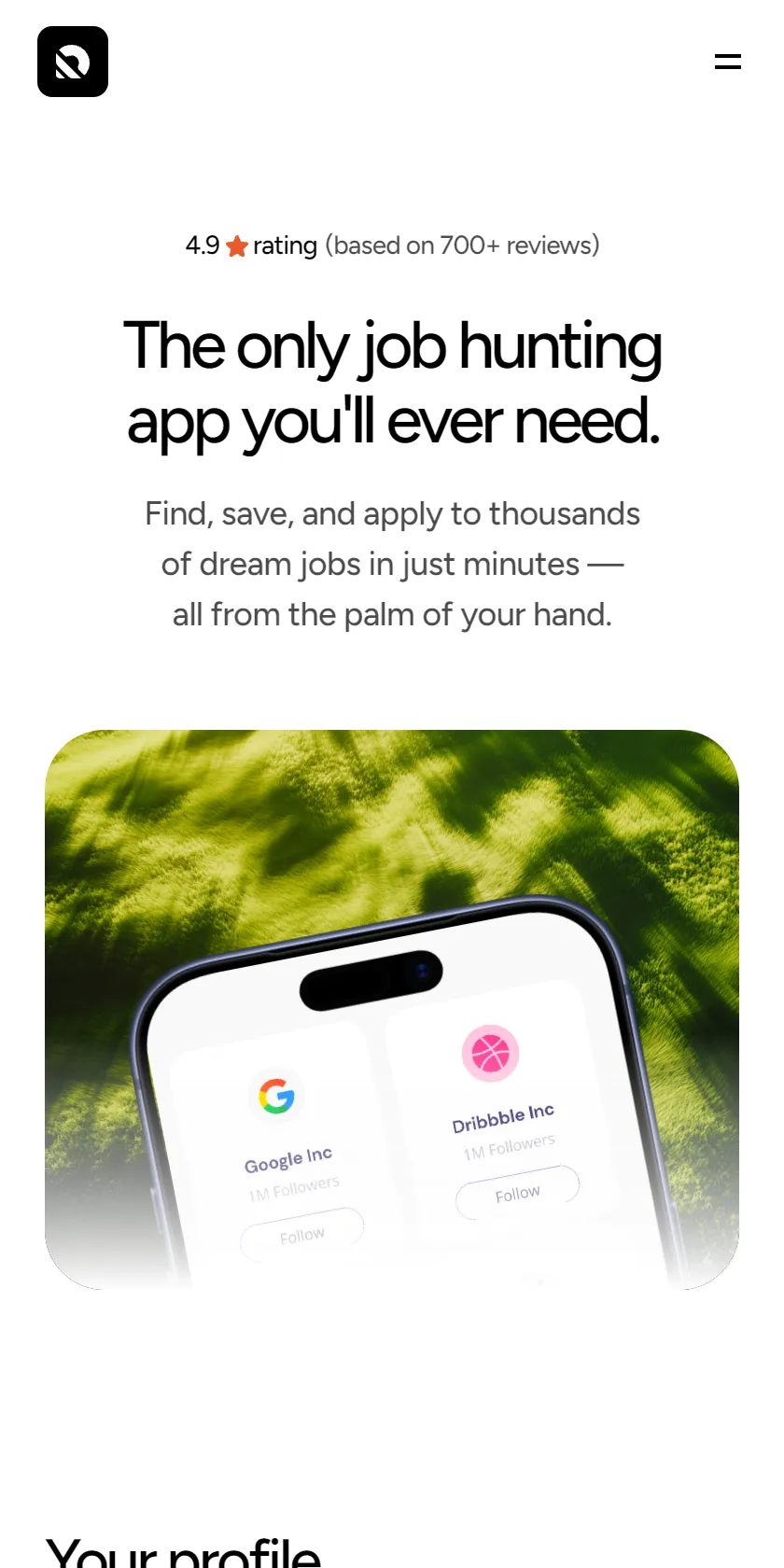 Mobile Screenshot