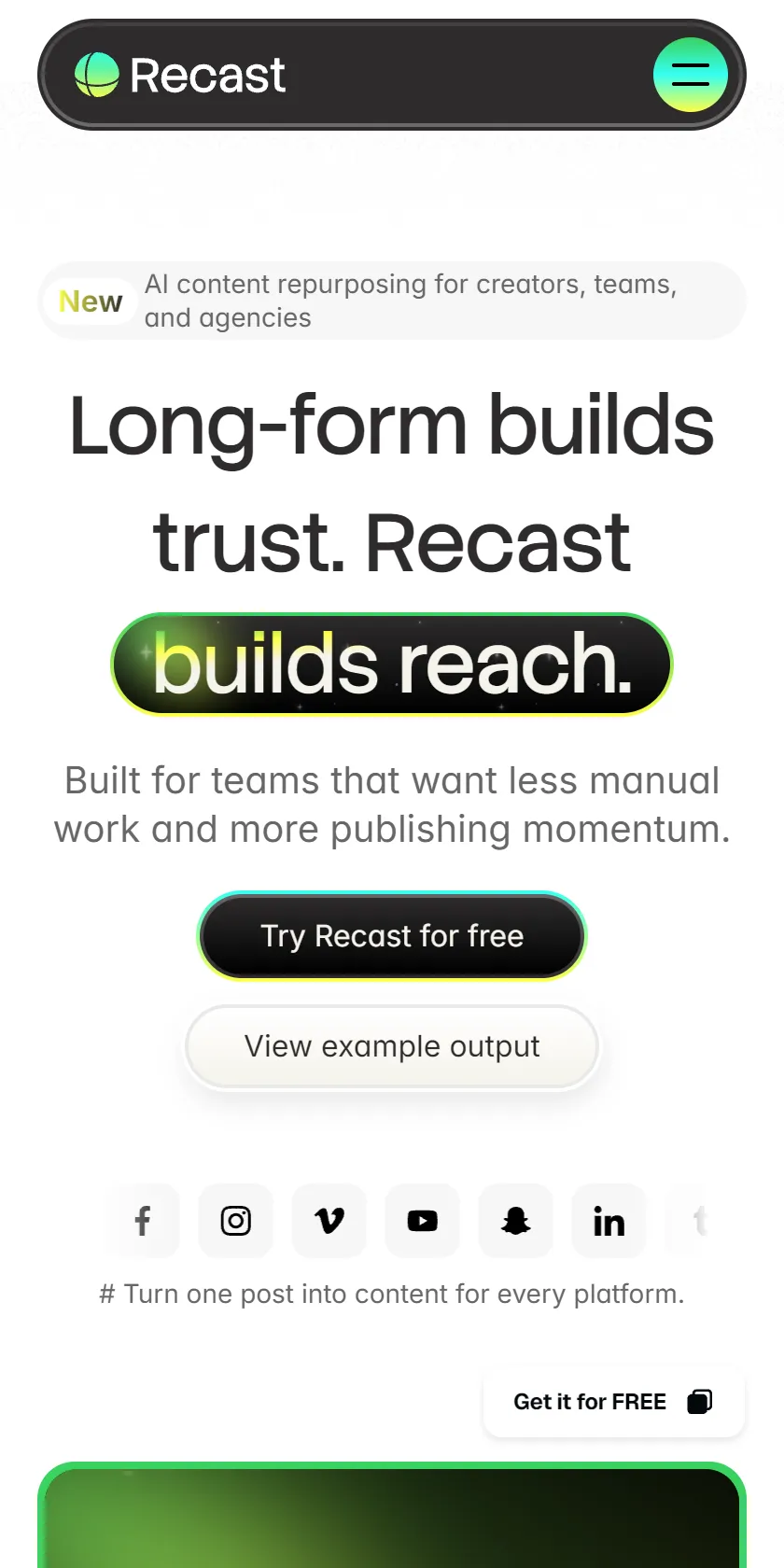 Mobile Screenshot