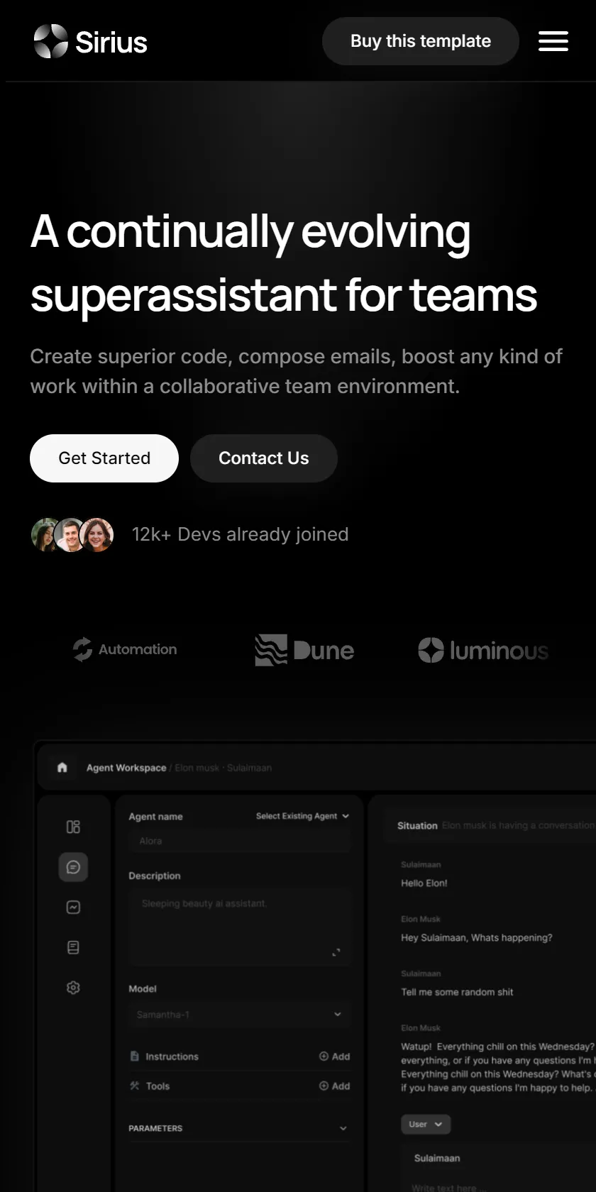Mobile Screenshot