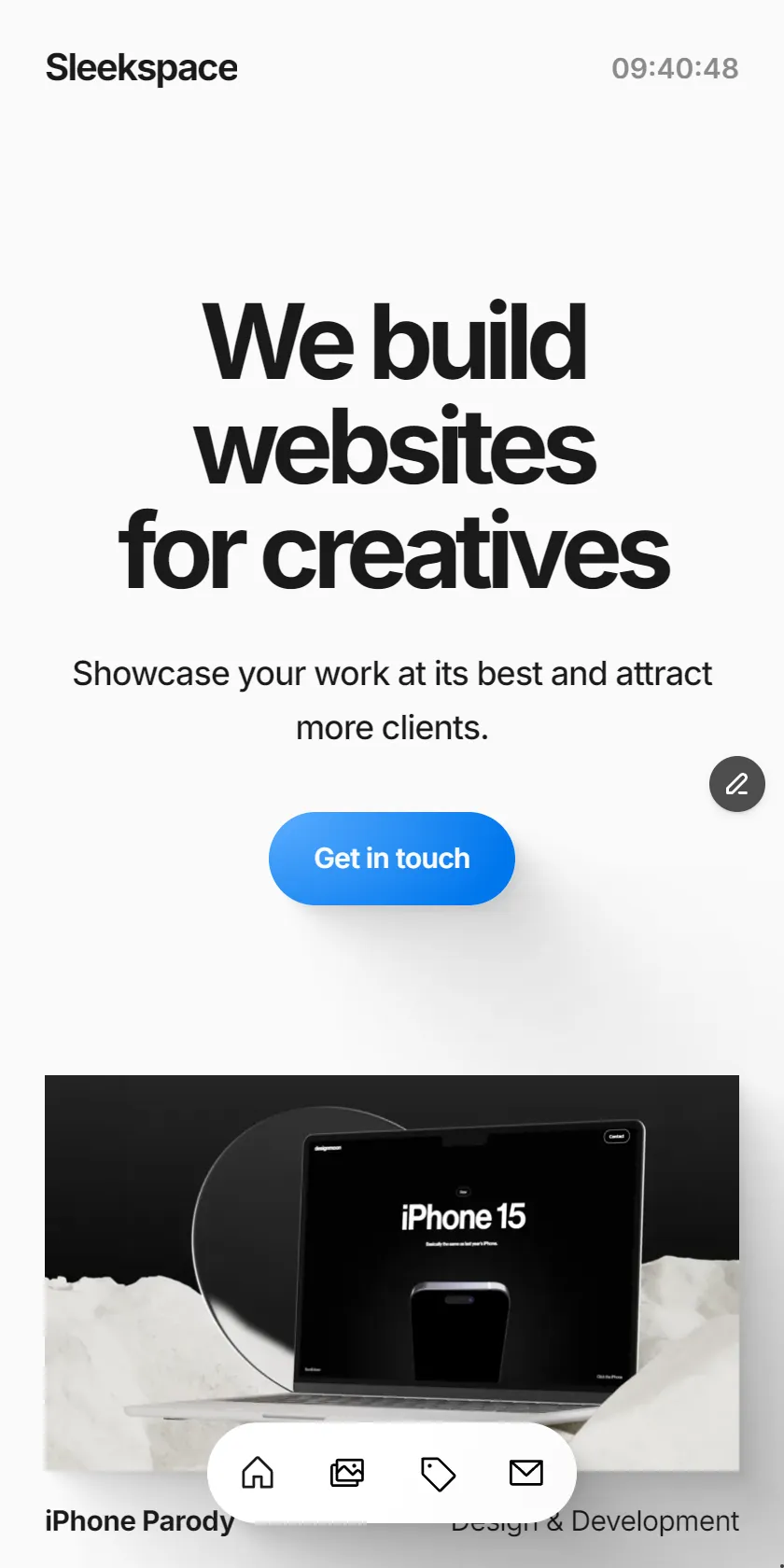 Mobile Screenshot