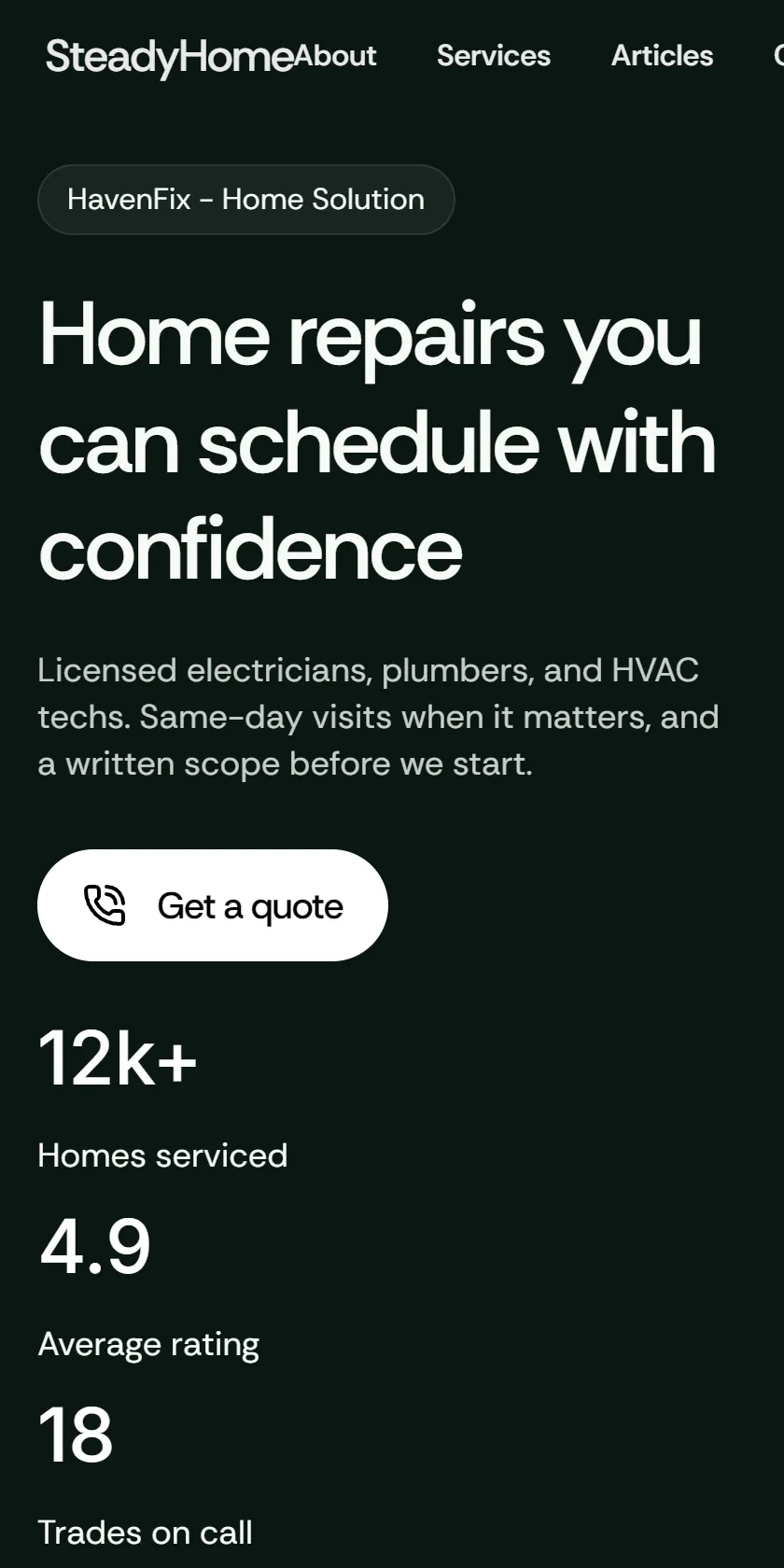 Mobile Screenshot