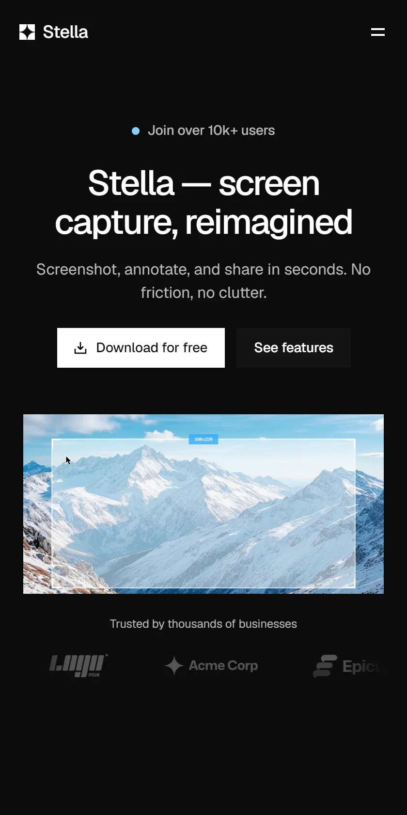 Mobile Screenshot