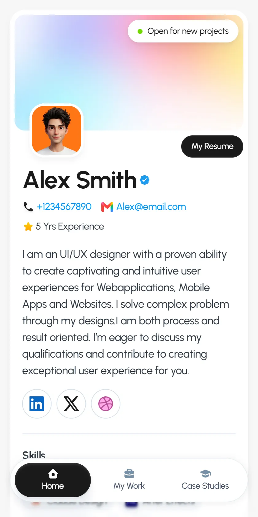 Mobile Screenshot