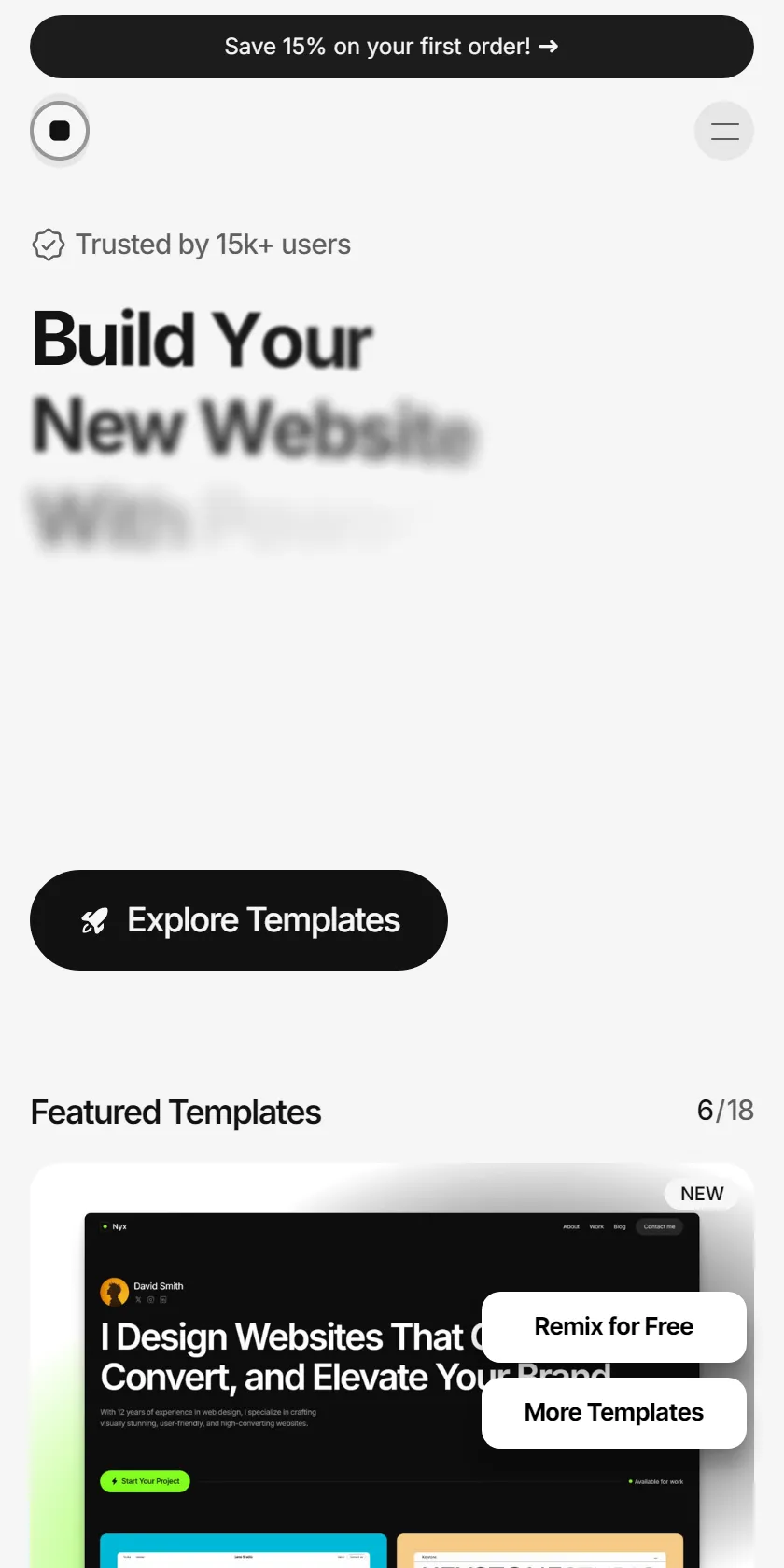 Mobile Screenshot