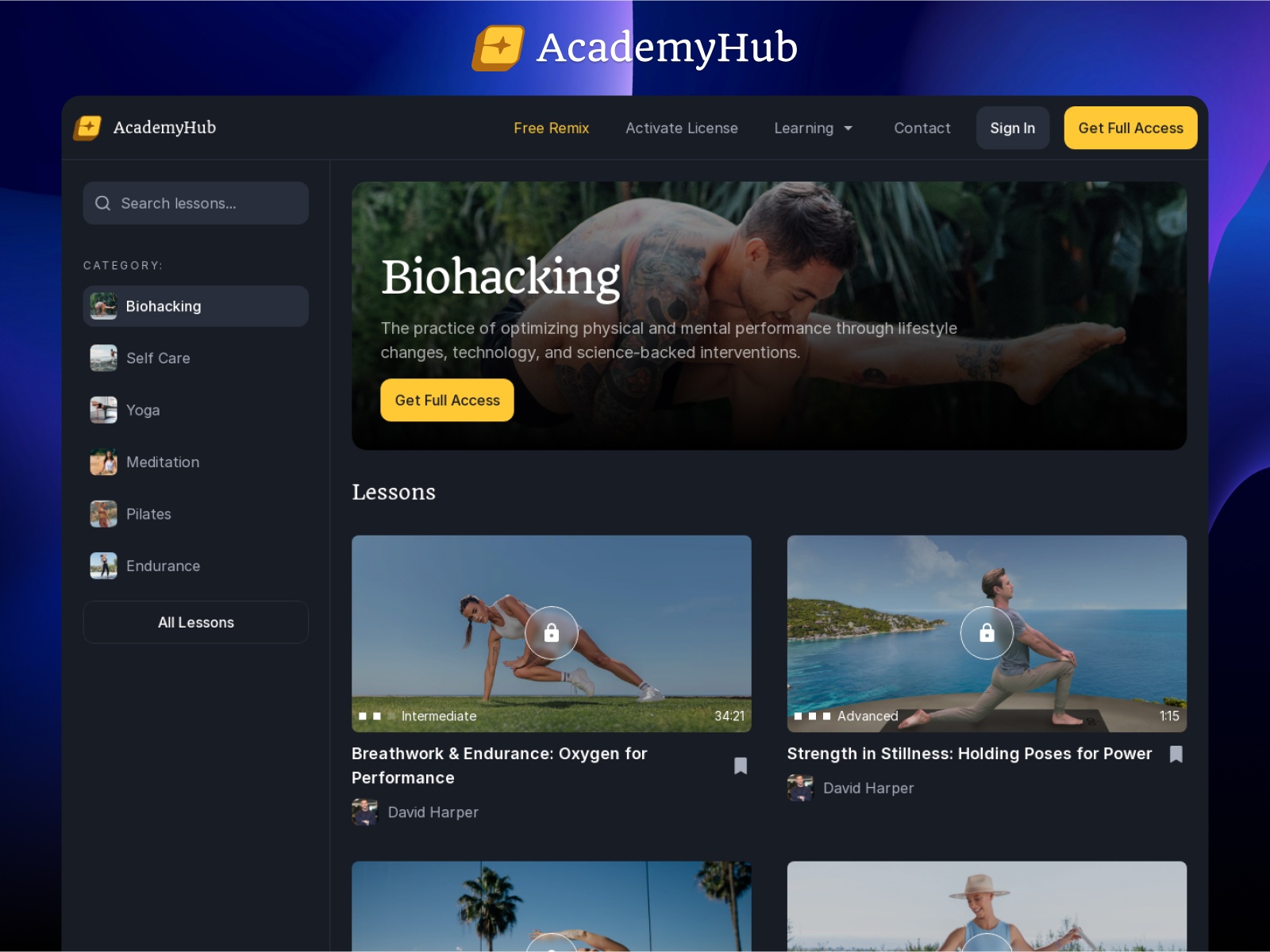 Screenshot 1 of Academy Hub