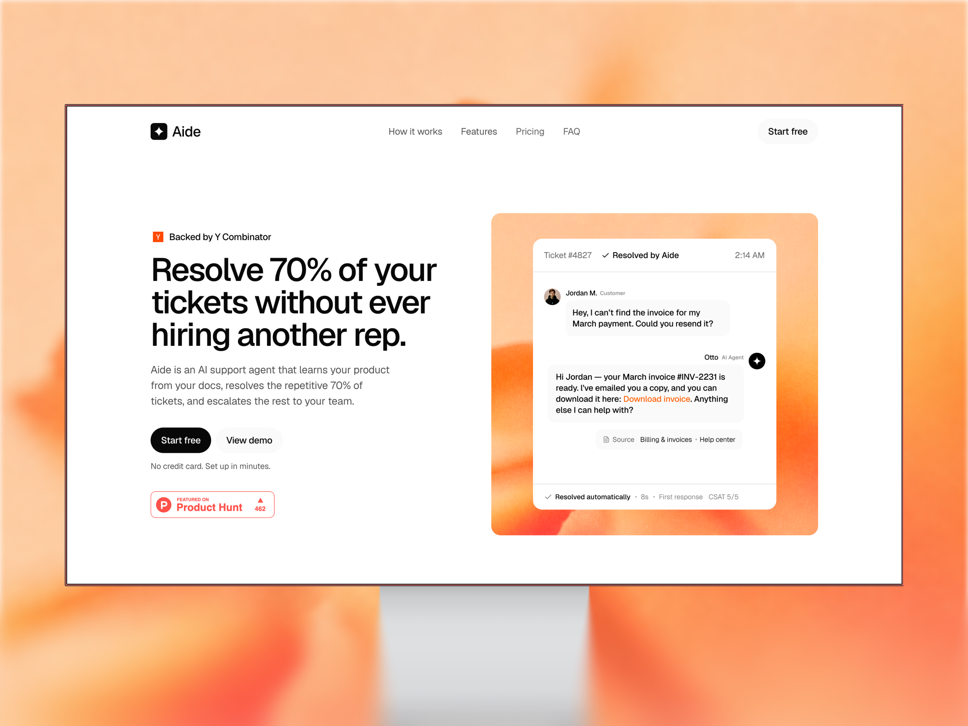 Screenshot 1 of Aide