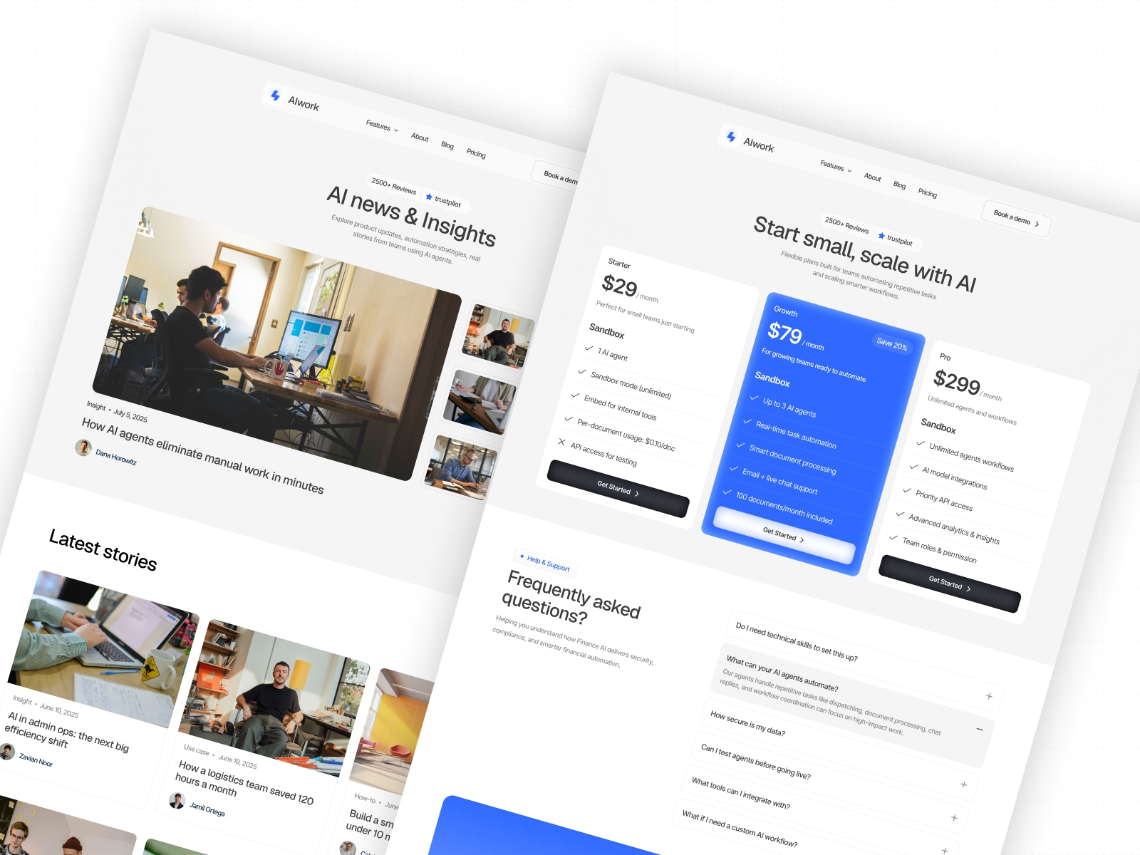 Screenshot 2 of AIwork