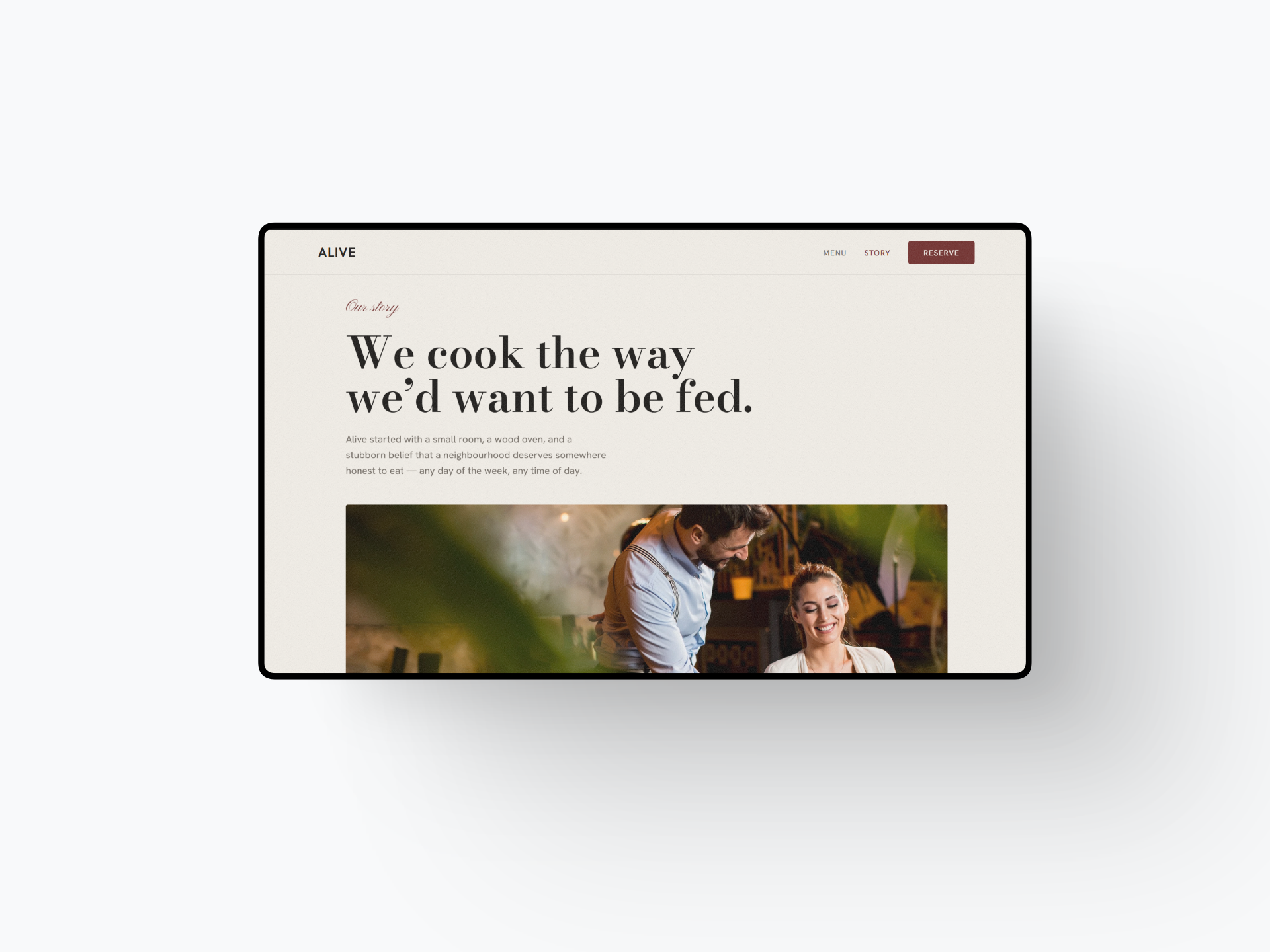 Screenshot 1 of Alive Café & Bistro