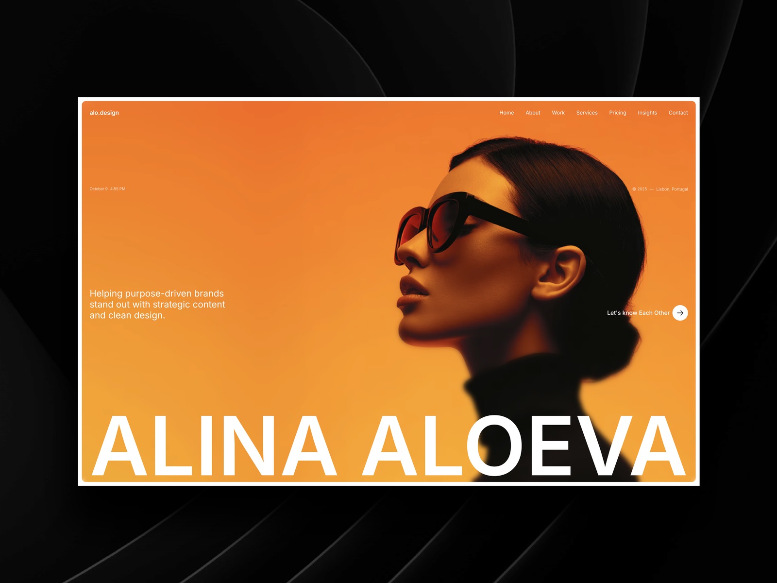 Screenshot 1 of ALO Template