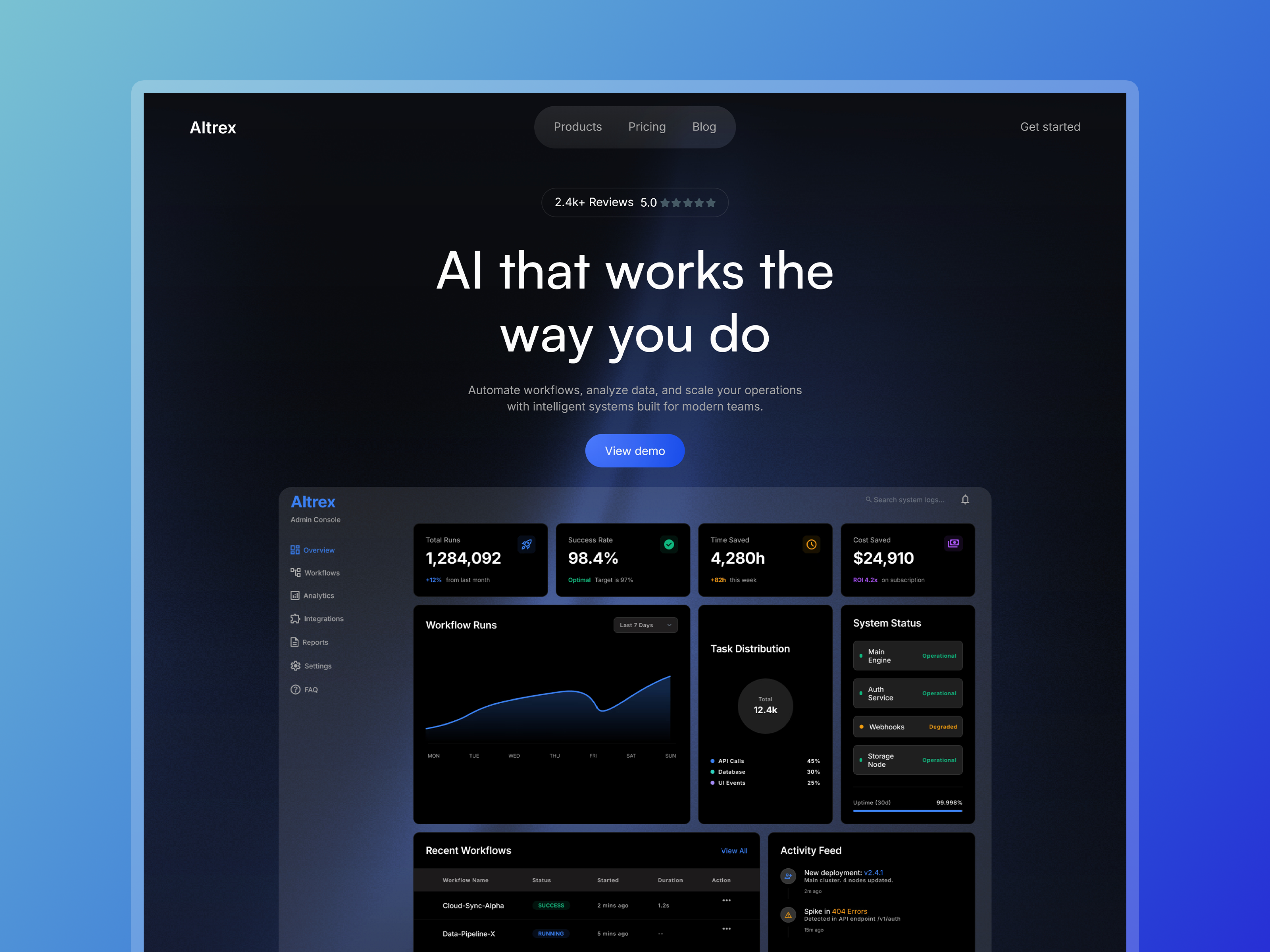 Screenshot 1 of Altrex