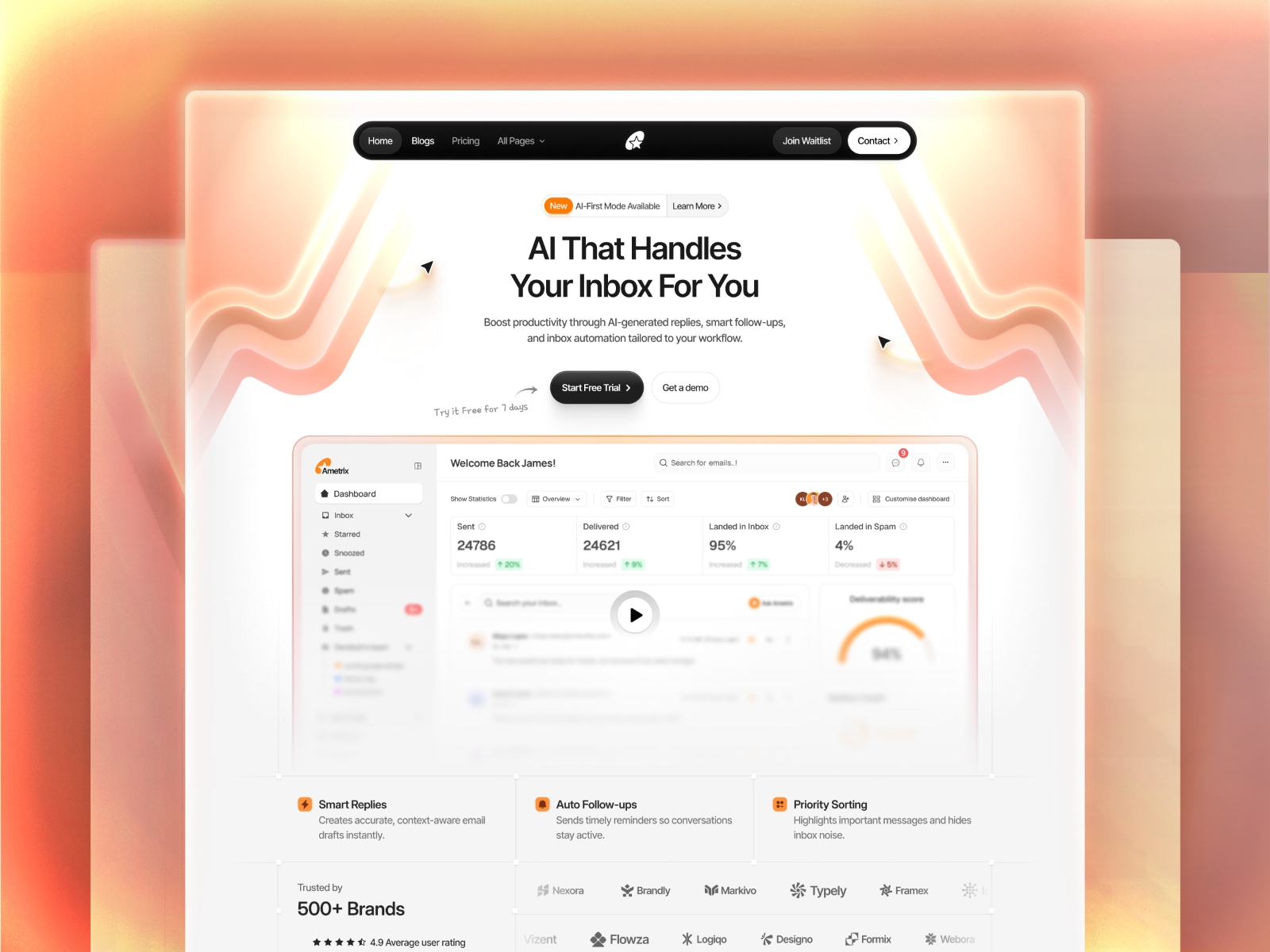 Screenshot 1 of Ametrix
