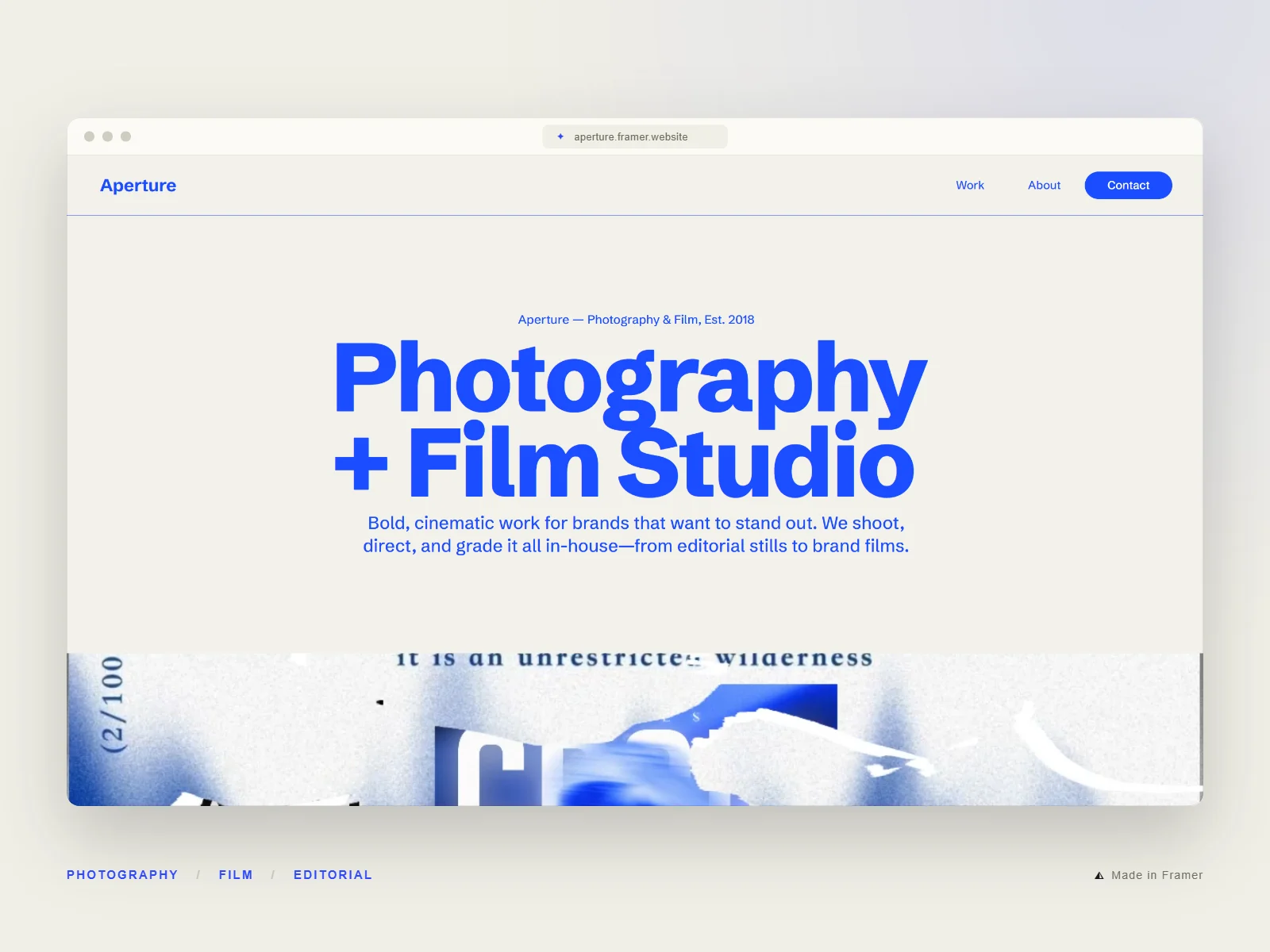 Screenshot 1 of Aperture Studio