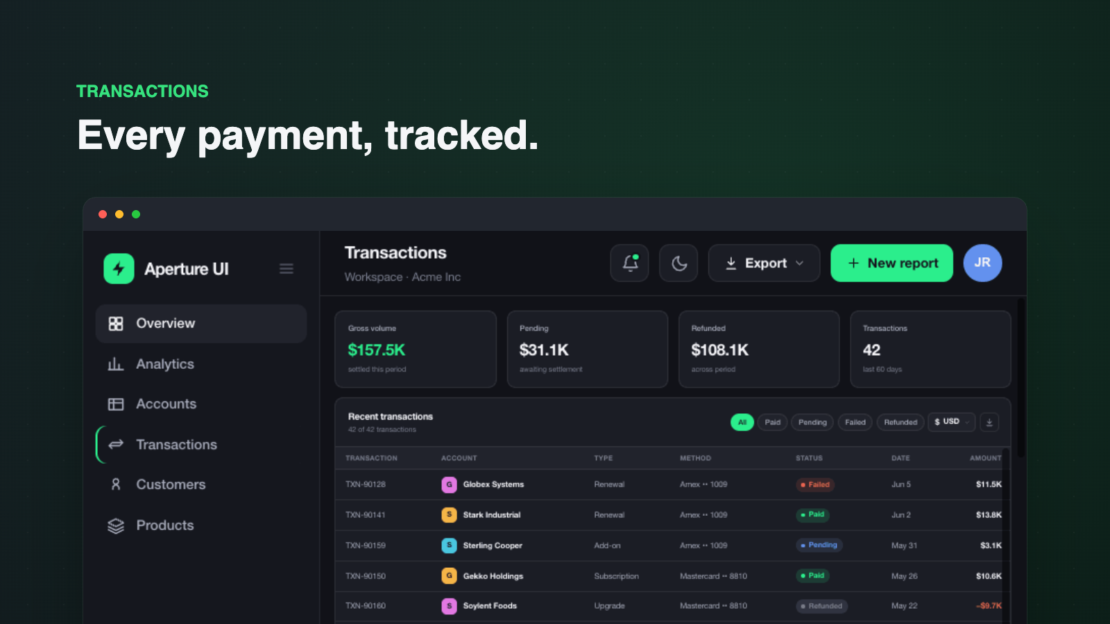 Screenshot 4 of Aperture UI