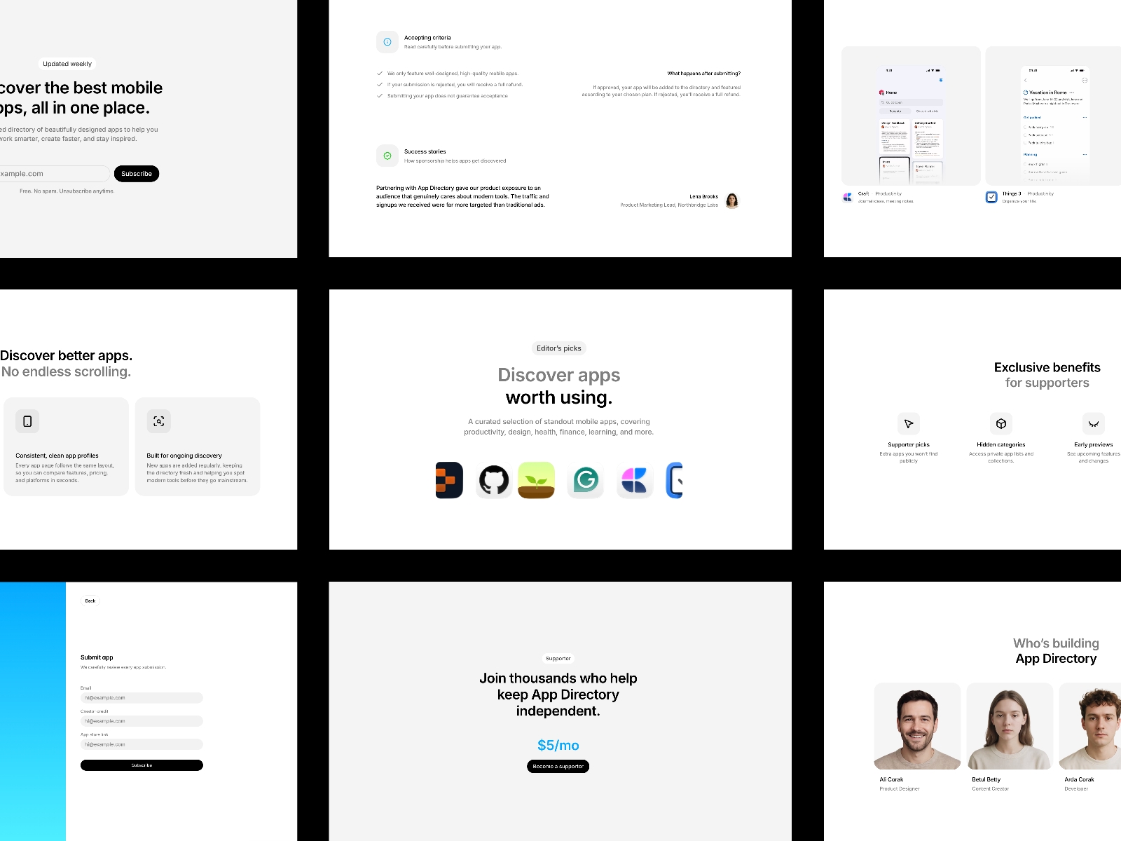 Screenshot 2 of App Curation