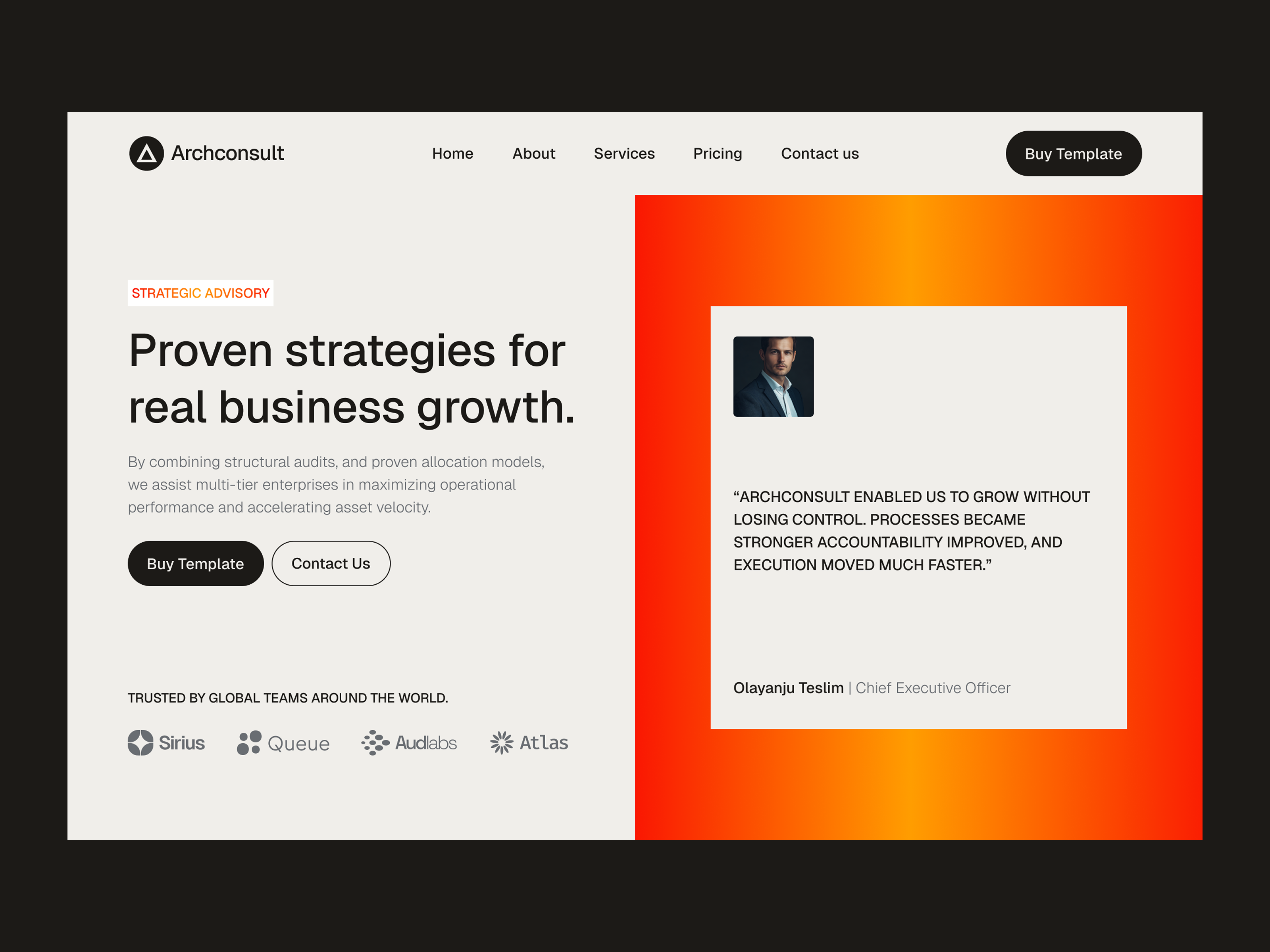 Screenshot 1 of ARCHCONSULTS