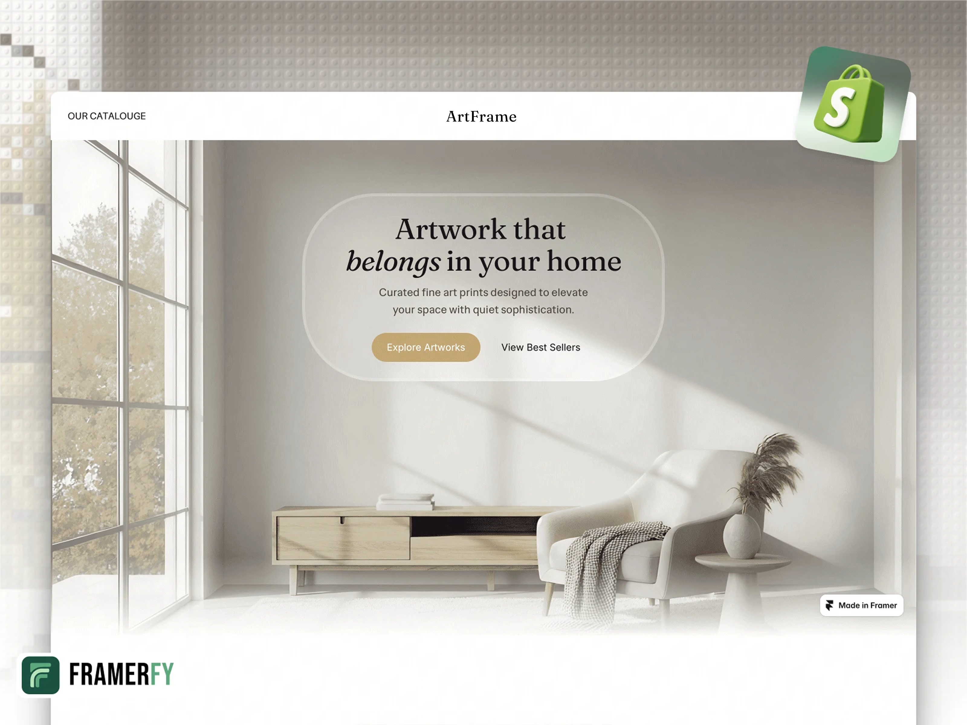 Screenshot 1 of ArtFrame