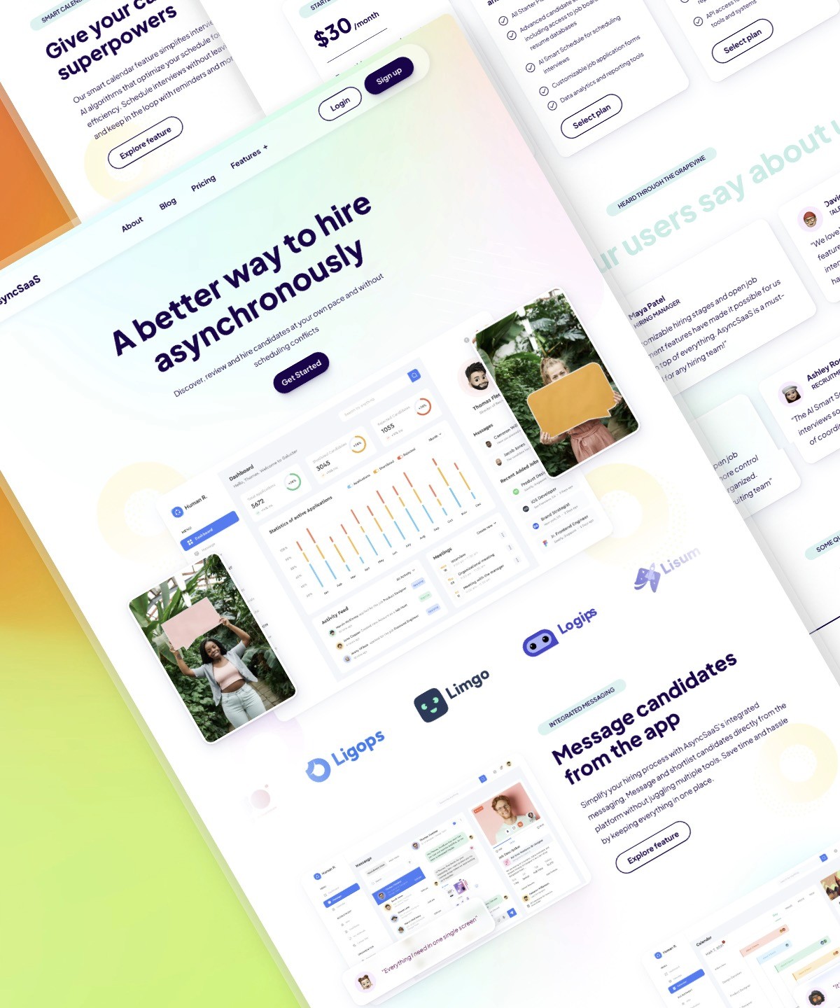 Screenshot 1 of AsyncSaaS