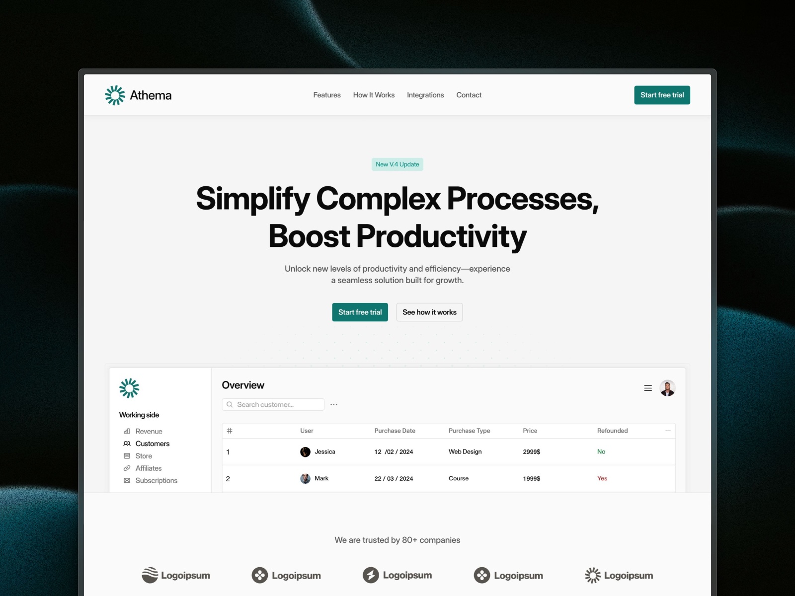Screenshot 1 of Athema