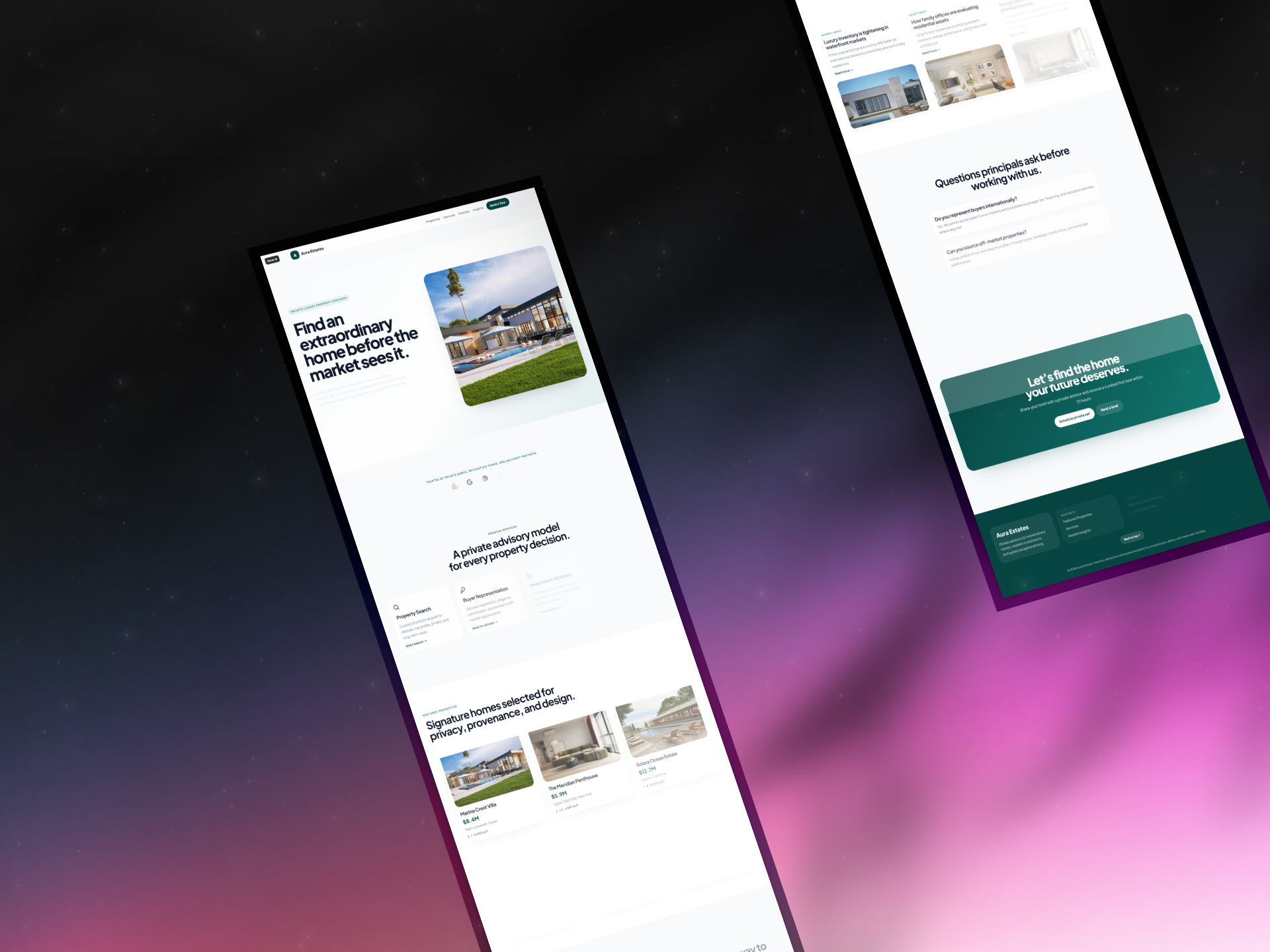 Screenshot 1 of Aura Estates