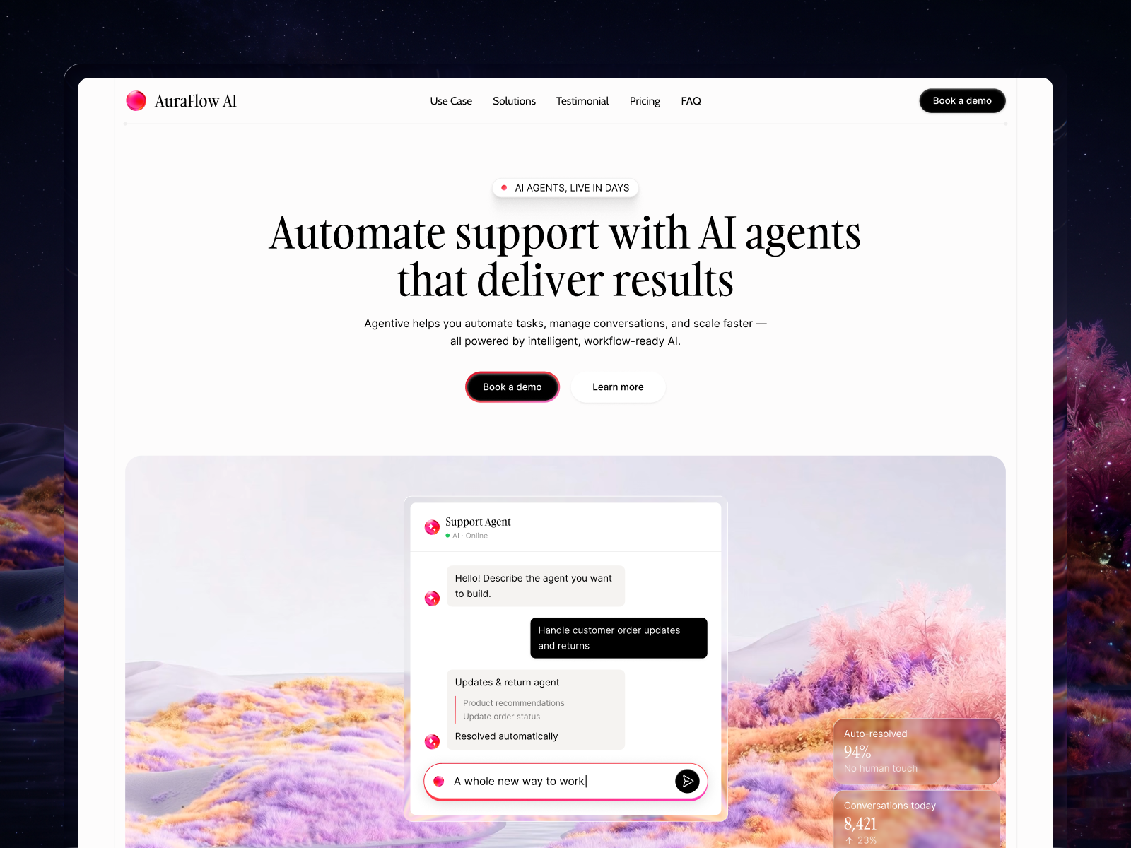 Screenshot 1 of AuraFlowX