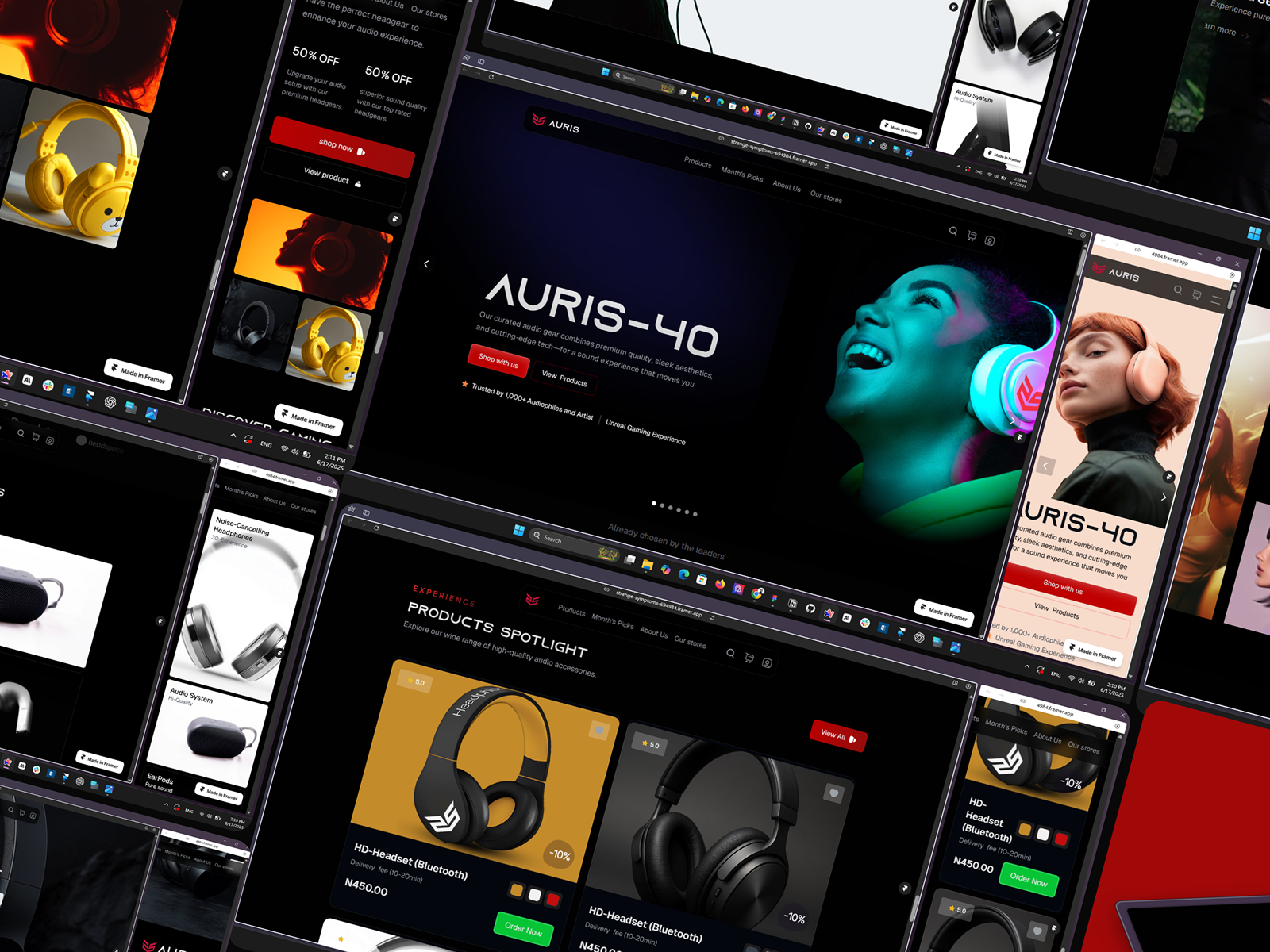 Screenshot 3 of Auris Audio gear