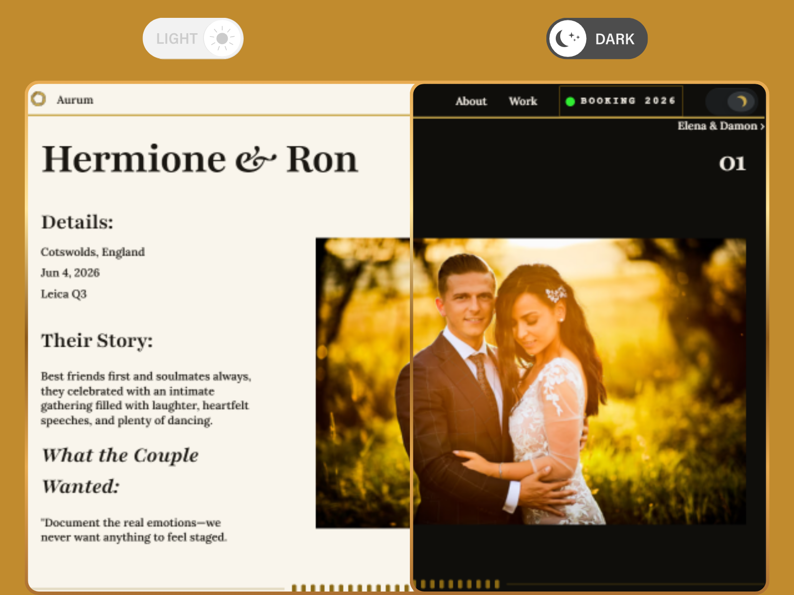 Screenshot 1 of Aurum photofolio