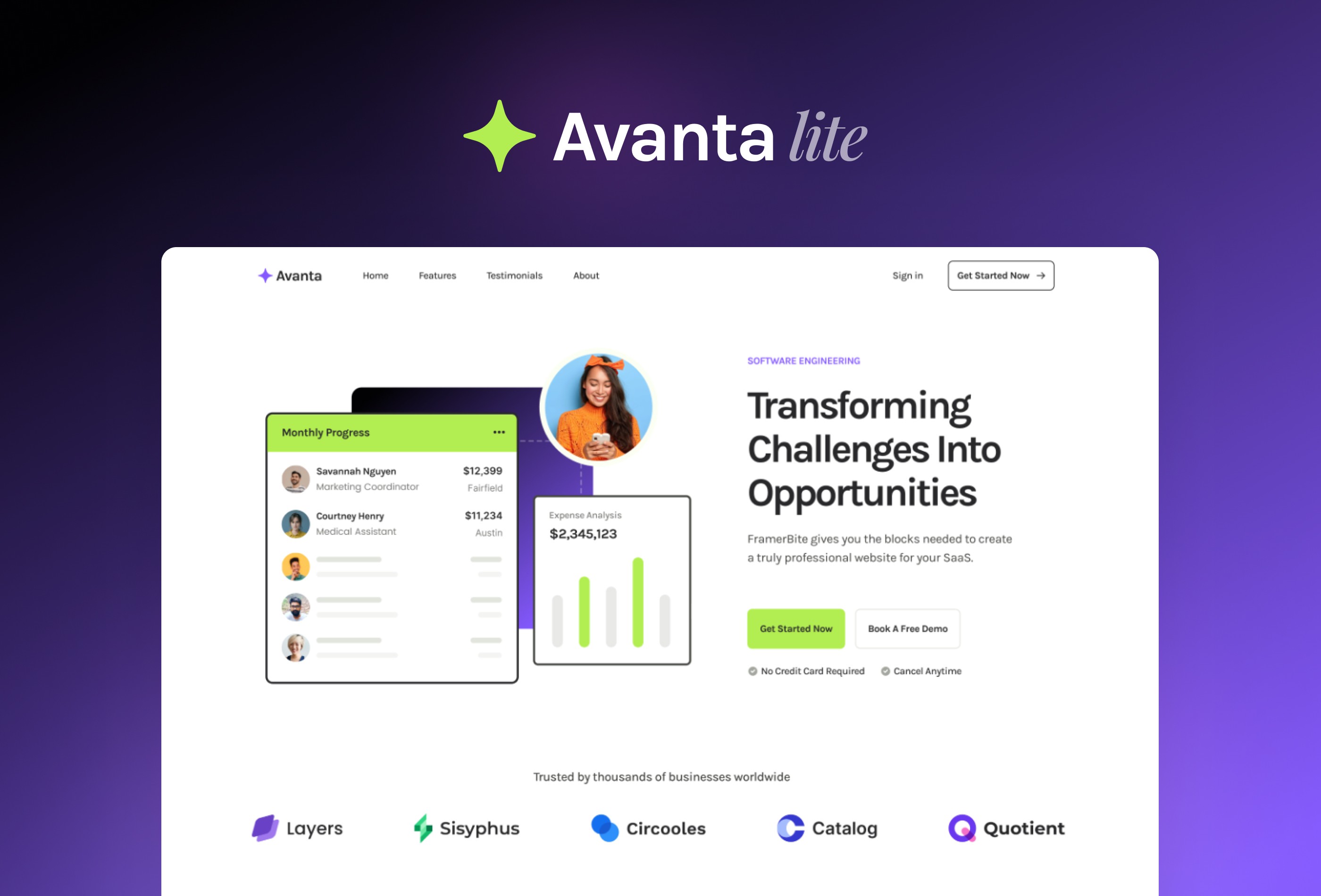 Screenshot 1 of Avanta Lite