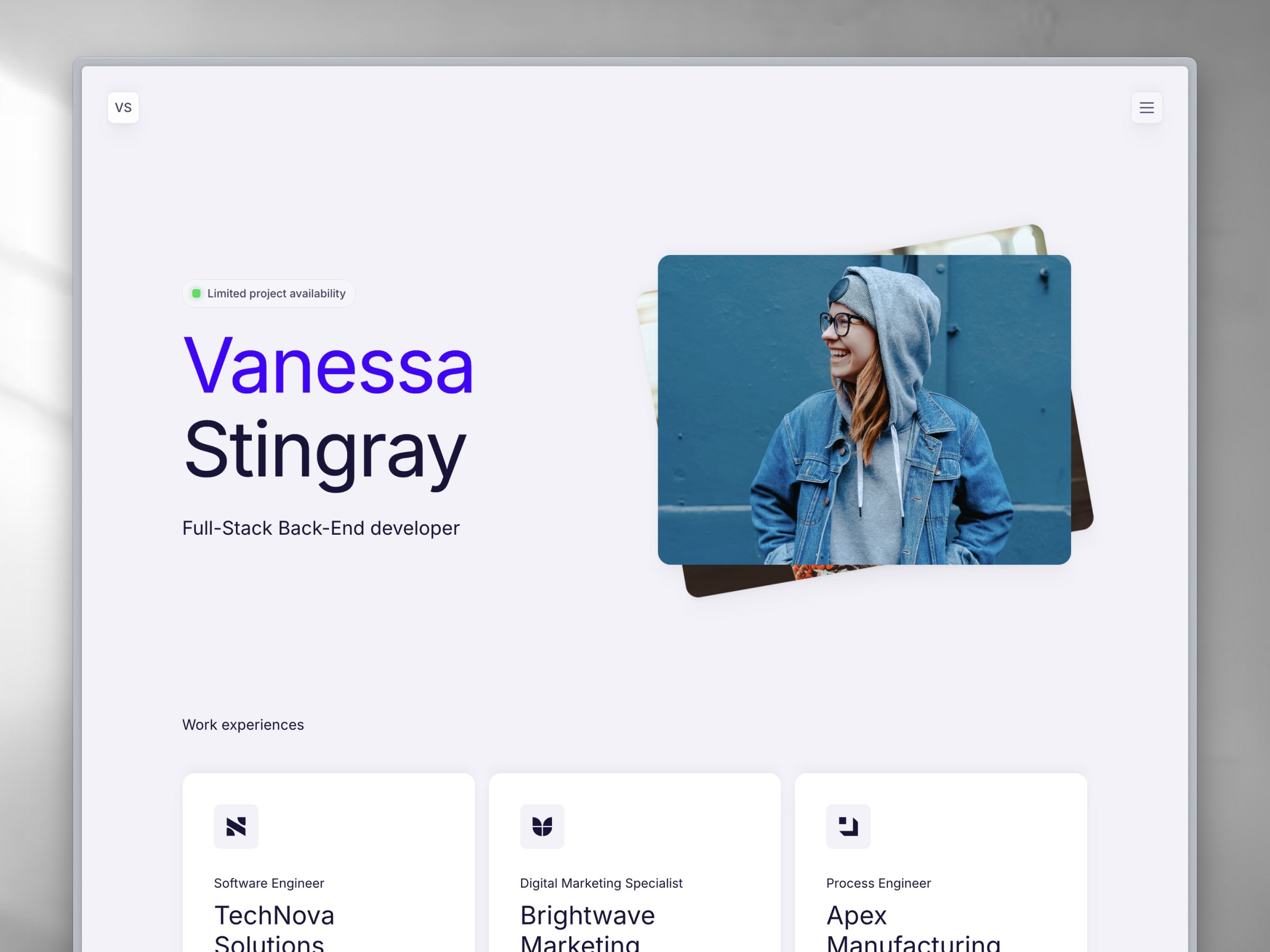 Screenshot 1 of Bento CV