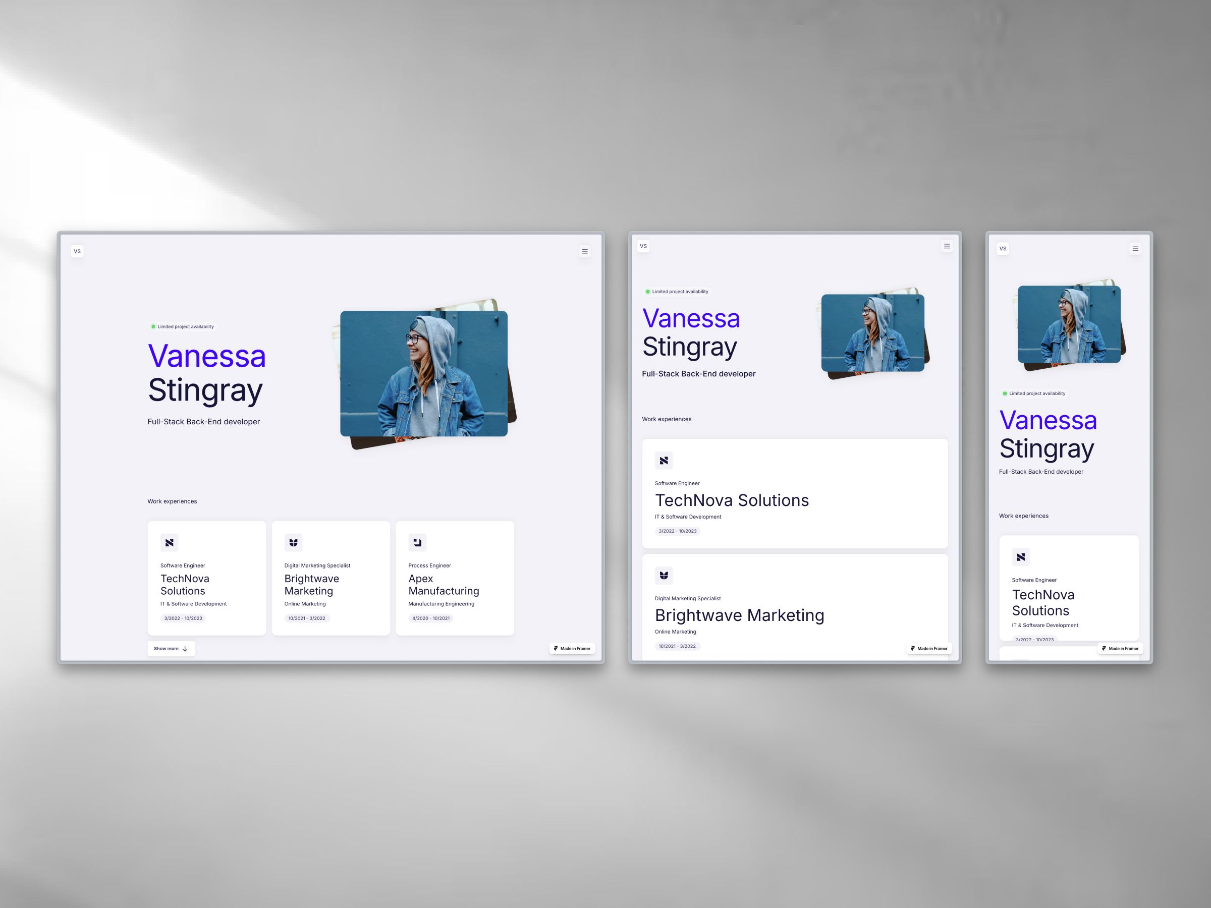 Screenshot 4 of Bento CV