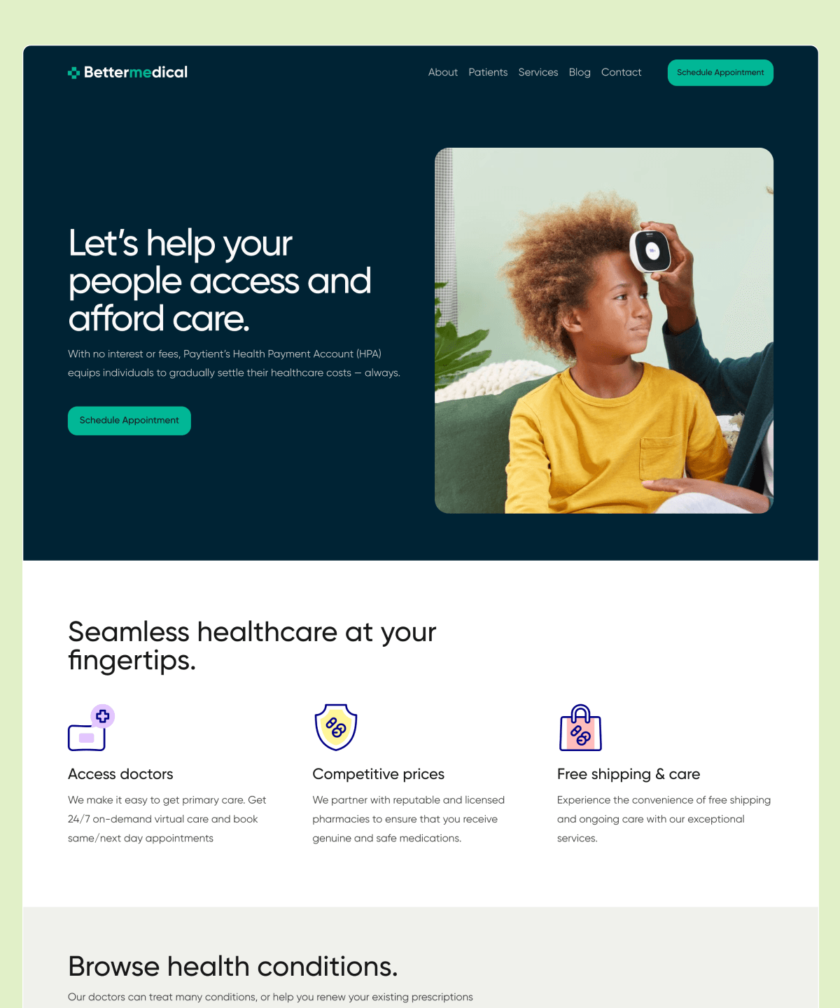 Screenshot 1 of BetterMedical