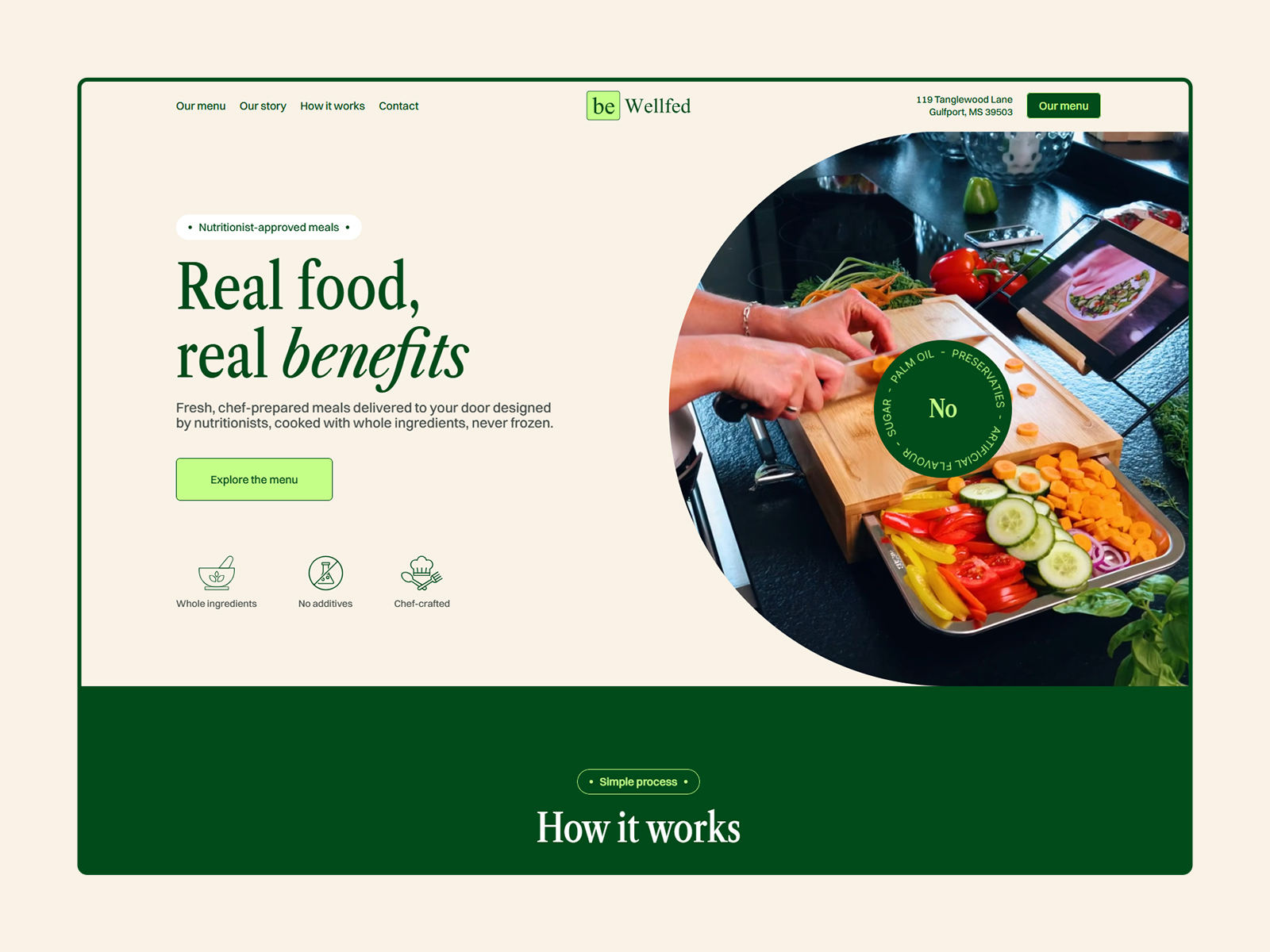 Screenshot 1 of beWellfed