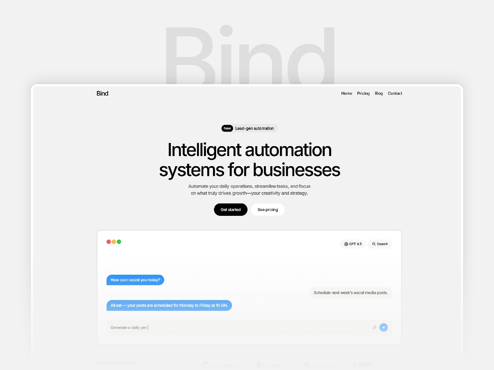 Screenshot 1 of Bind